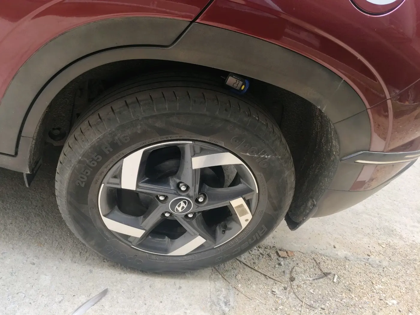2020 Hyundai Creta S 1.5 PETROL, Petrol, Manual, 46,103 km, tyre