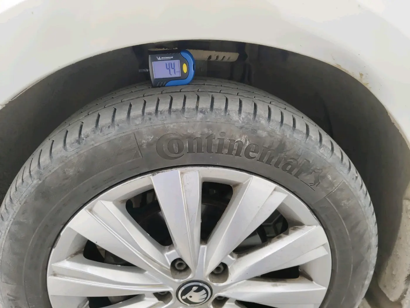 2021 Skoda Rapid STYLE TSI, Petrol, Manual, 1,04,413 km, tyre