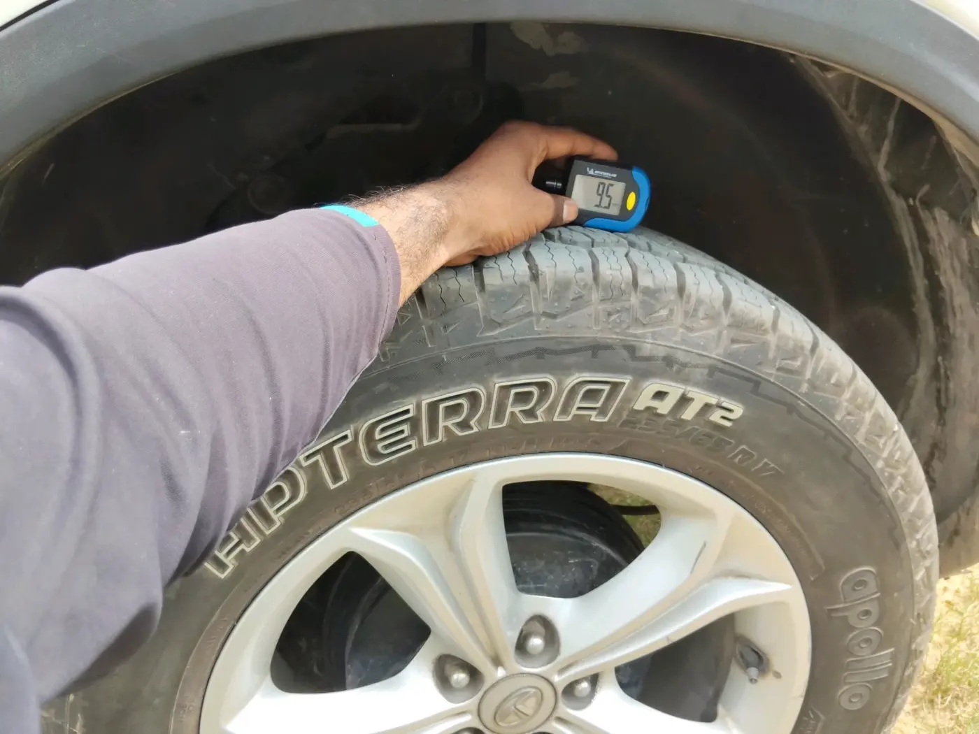 2022 Tata Harrier XT PLUS 2.0L KRYOTEC, Diesel, Manual, 57,477 km, tyre