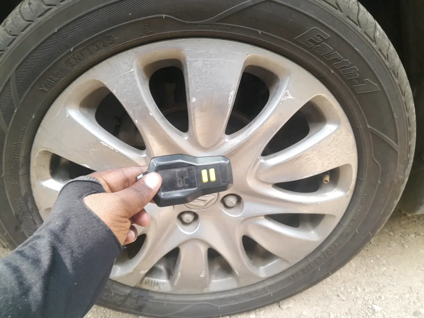 2018 Maruti Baleno ZETA PETROL 1.2, Petrol, Manual, 1,36,686 km, tyre