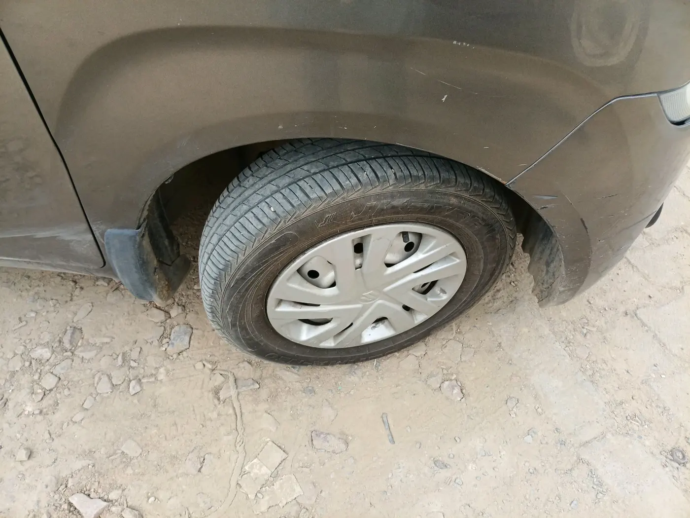 2020 Maruti New Wagon-R LXI CNG 1.0, CNG, Manual, 1,18,074 km, tyre