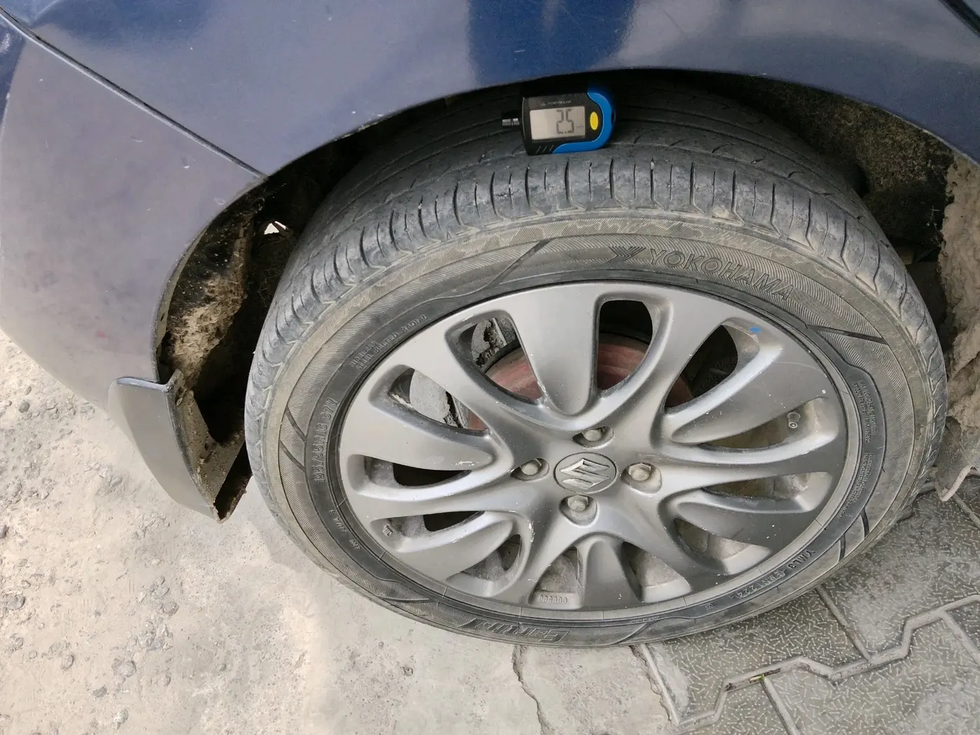 2018 Maruti Baleno ALPHA DIESEL 1.3, Diesel, Manual, 1,71,682 km, tyre