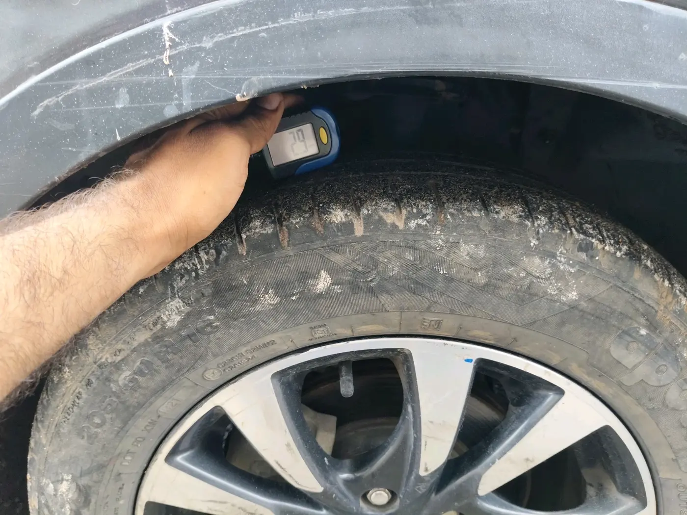 2018 Maruti S Cross ZETA 1.3, Diesel, Manual, 1,05,833 km, tyre