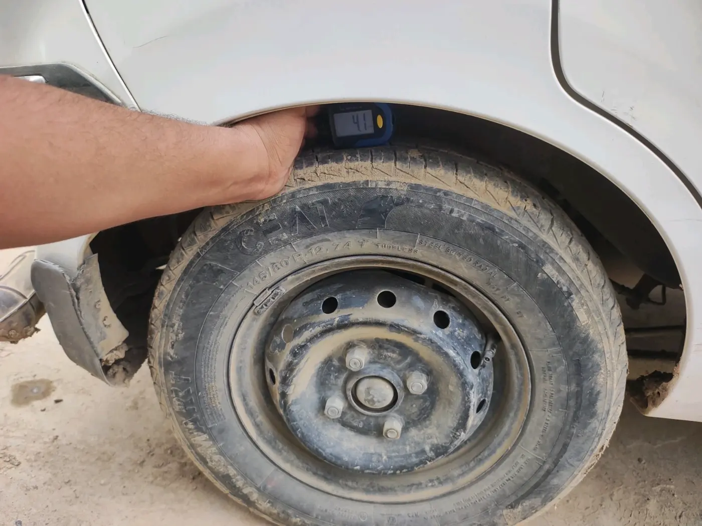 2020 Maruti Alto LXI, Petrol, Manual, 39,257 km, tyre