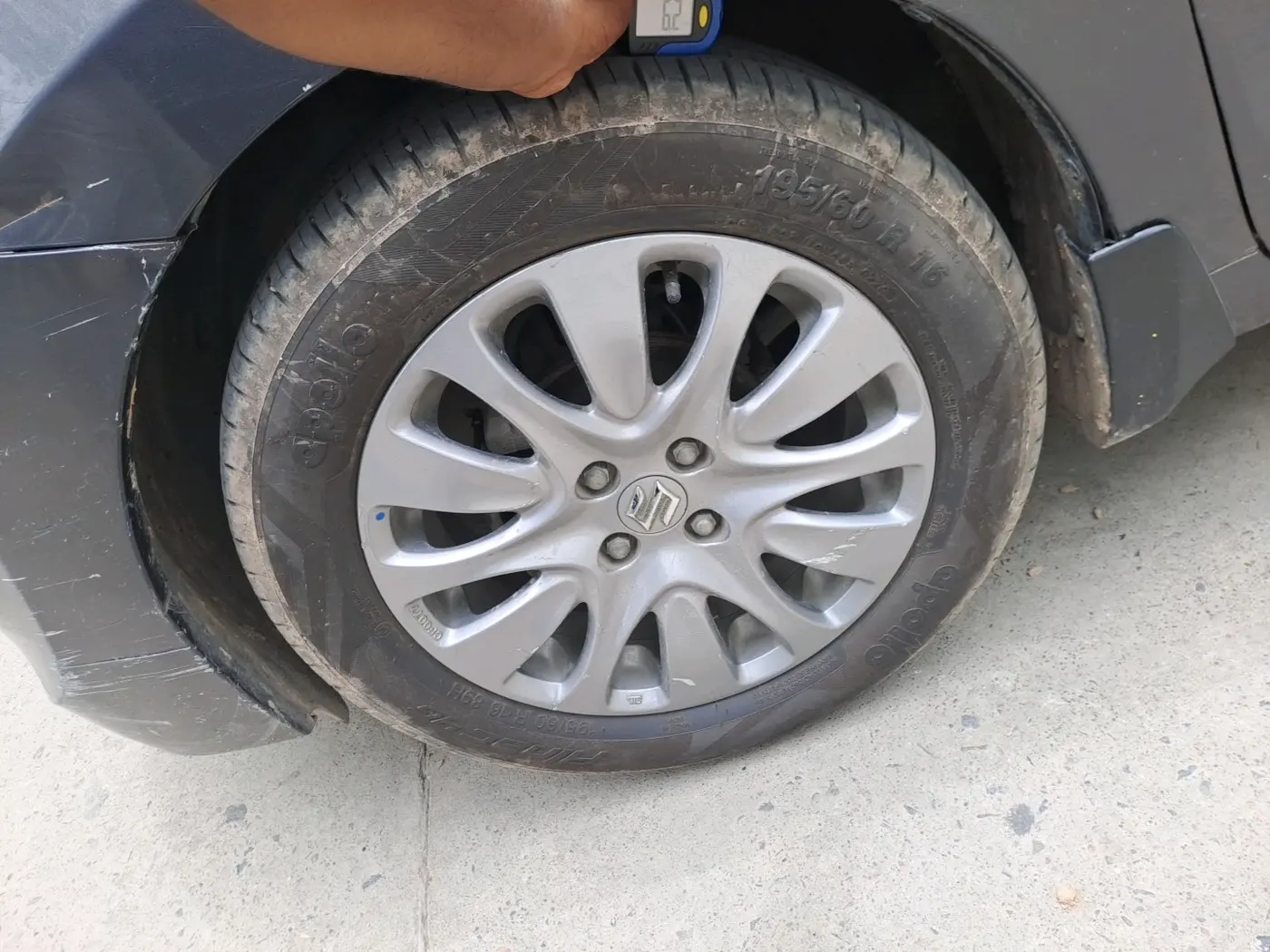 2018 Maruti Baleno ALPHA CVT PETROL 1.2, Petrol, Automatic, 96,834 km, tyre