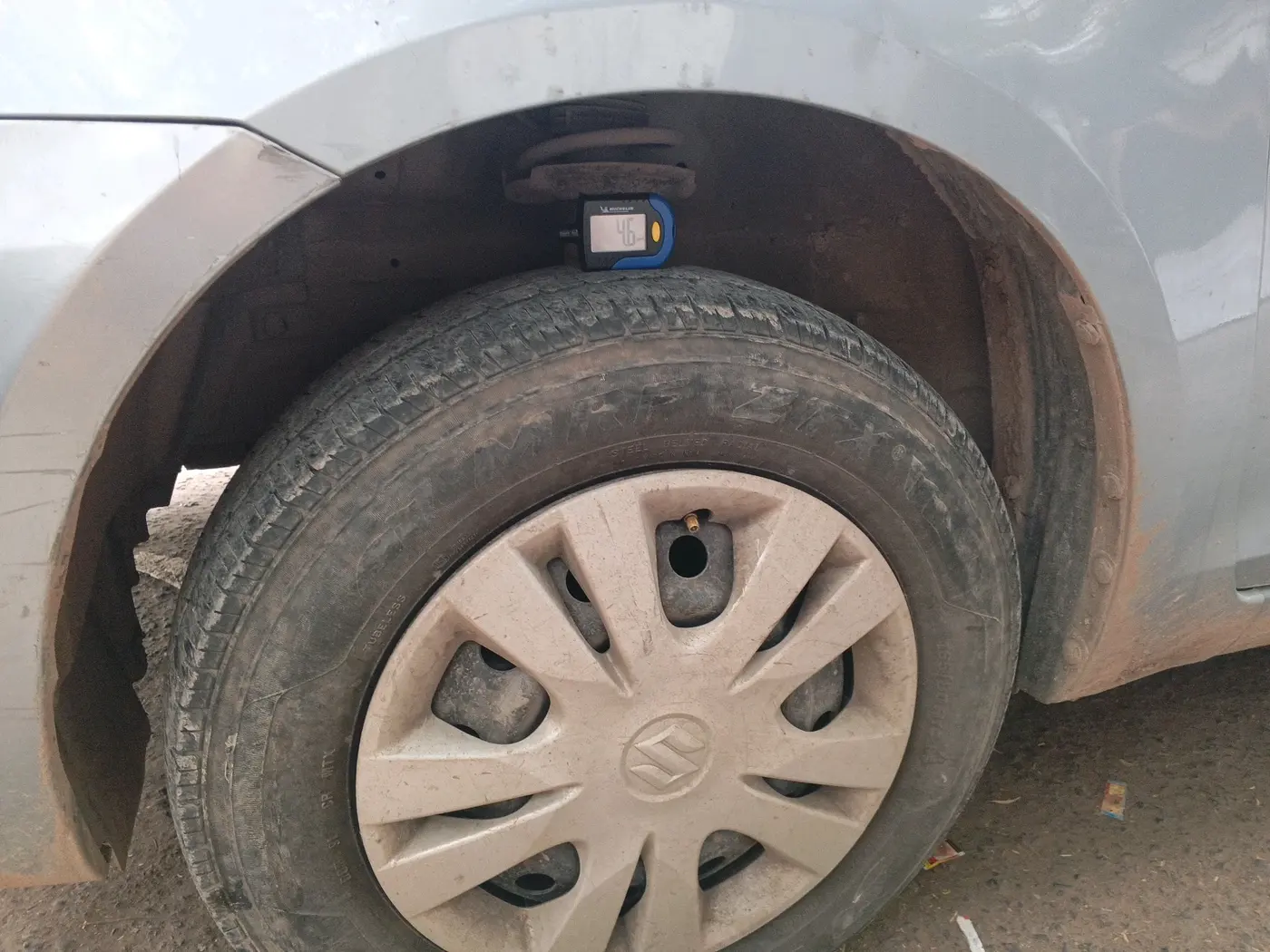 2013 Maruti Swift Dzire VXI, Petrol, Manual, 48,582 km, tyre