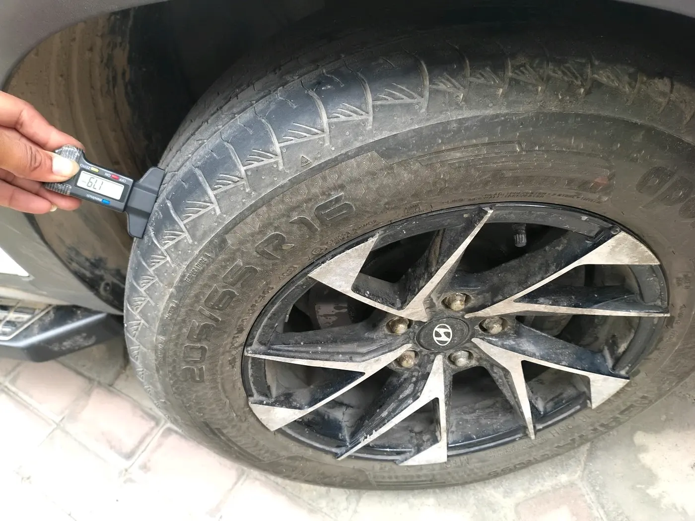 2021 Hyundai Creta S 1.5 PETROL, Petrol, Manual, 64,095 km, tyre