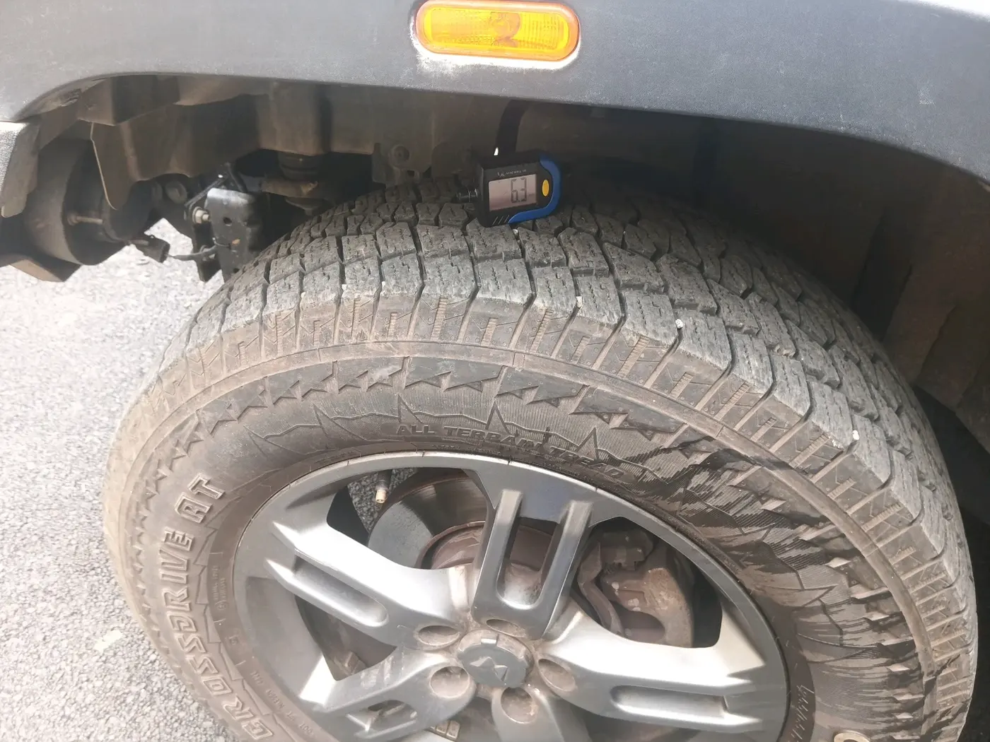 2022 Mahindra Thar LX D AT 4WD HT, Diesel, Automatic, 14,632 km, tyre