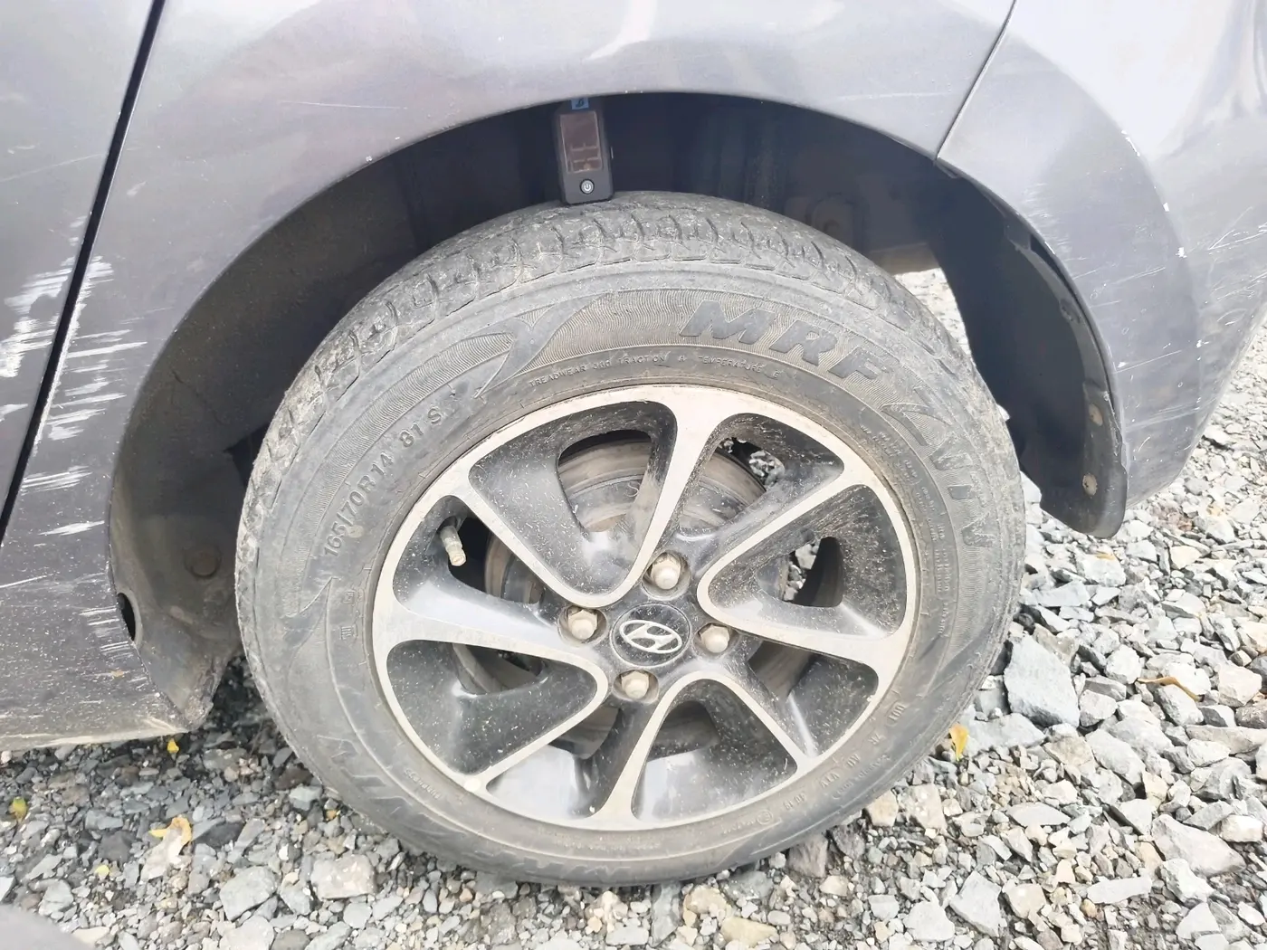 2017 Hyundai Grand i10 ASTA U2 1.2 CRDI, Diesel, Manual, 90,848 km, tyre