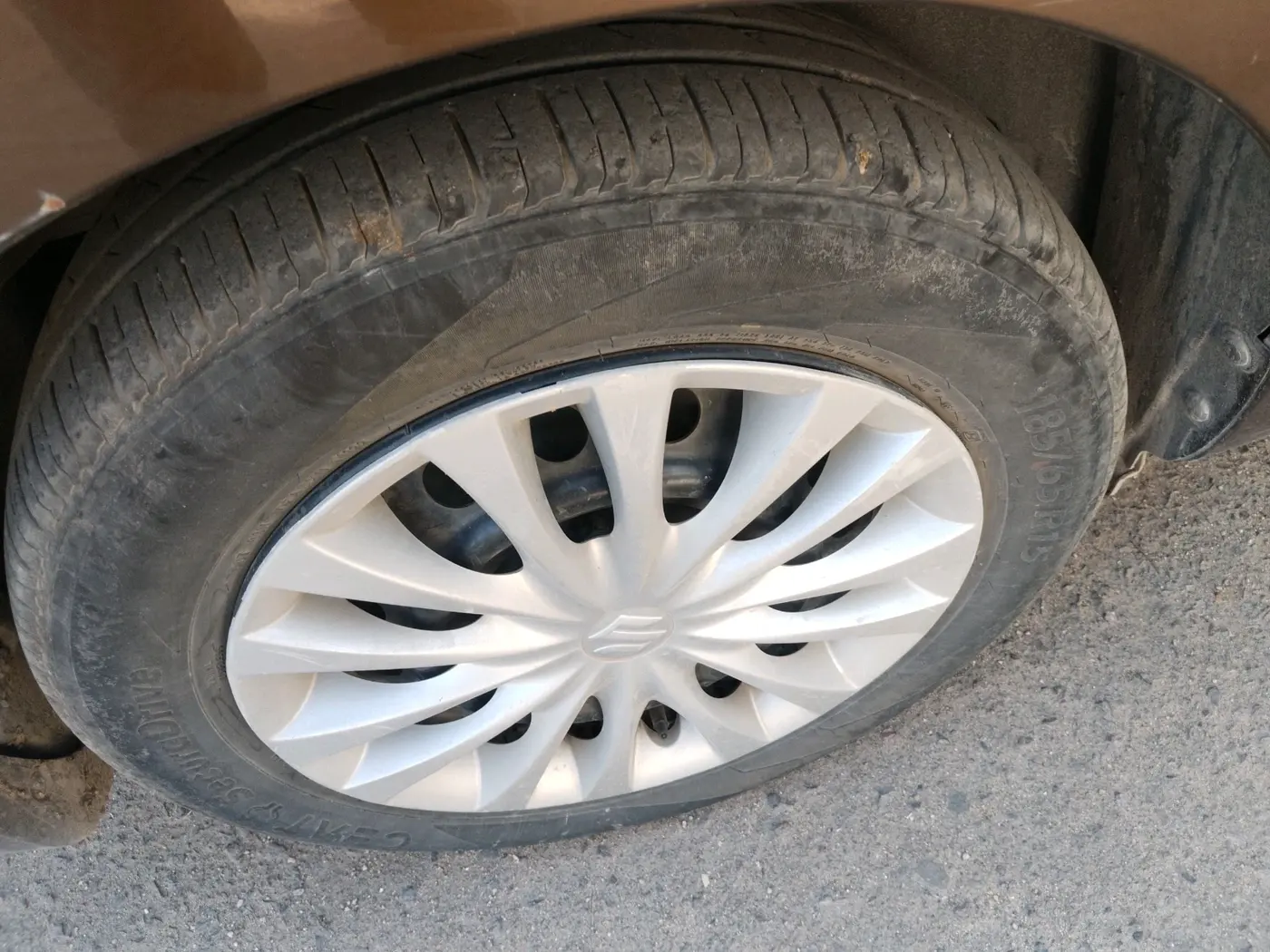 2016 Maruti Ciaz VDI+ SHVS, Diesel, Manual, 73,916 km, tyre