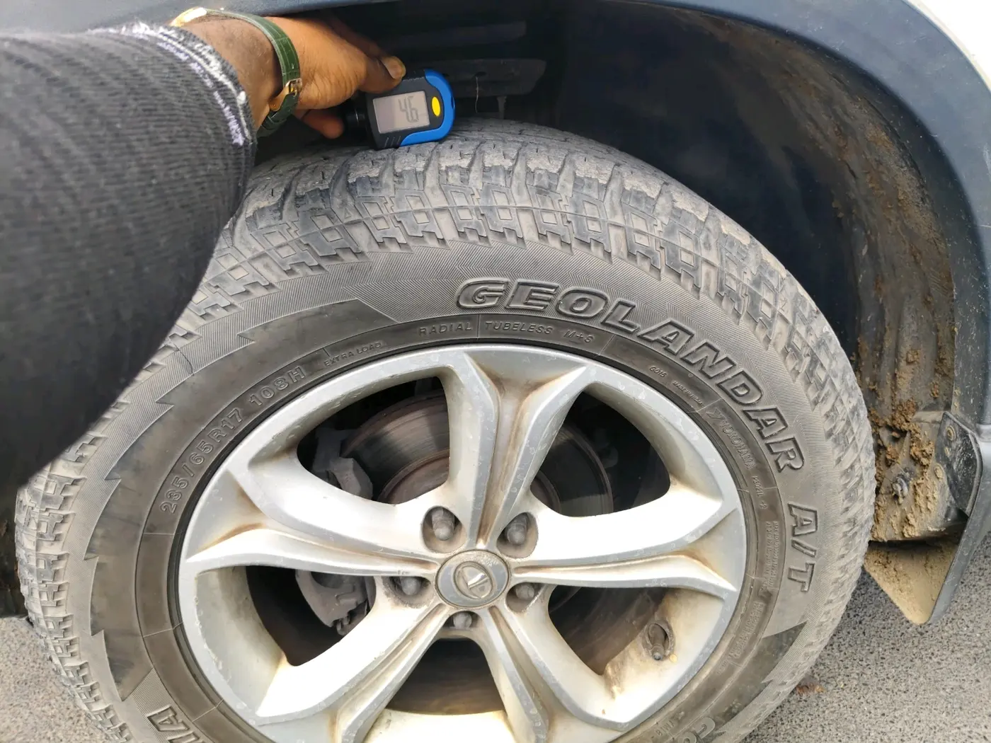 2019 Tata Harrier XZ 2.0L, Diesel, Manual, 85,861 km, tyre