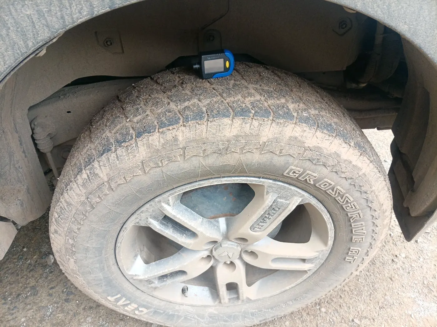 2022 Mahindra Thar LX D AT 4WD HT, Diesel, Automatic, 81,818 km, tyre