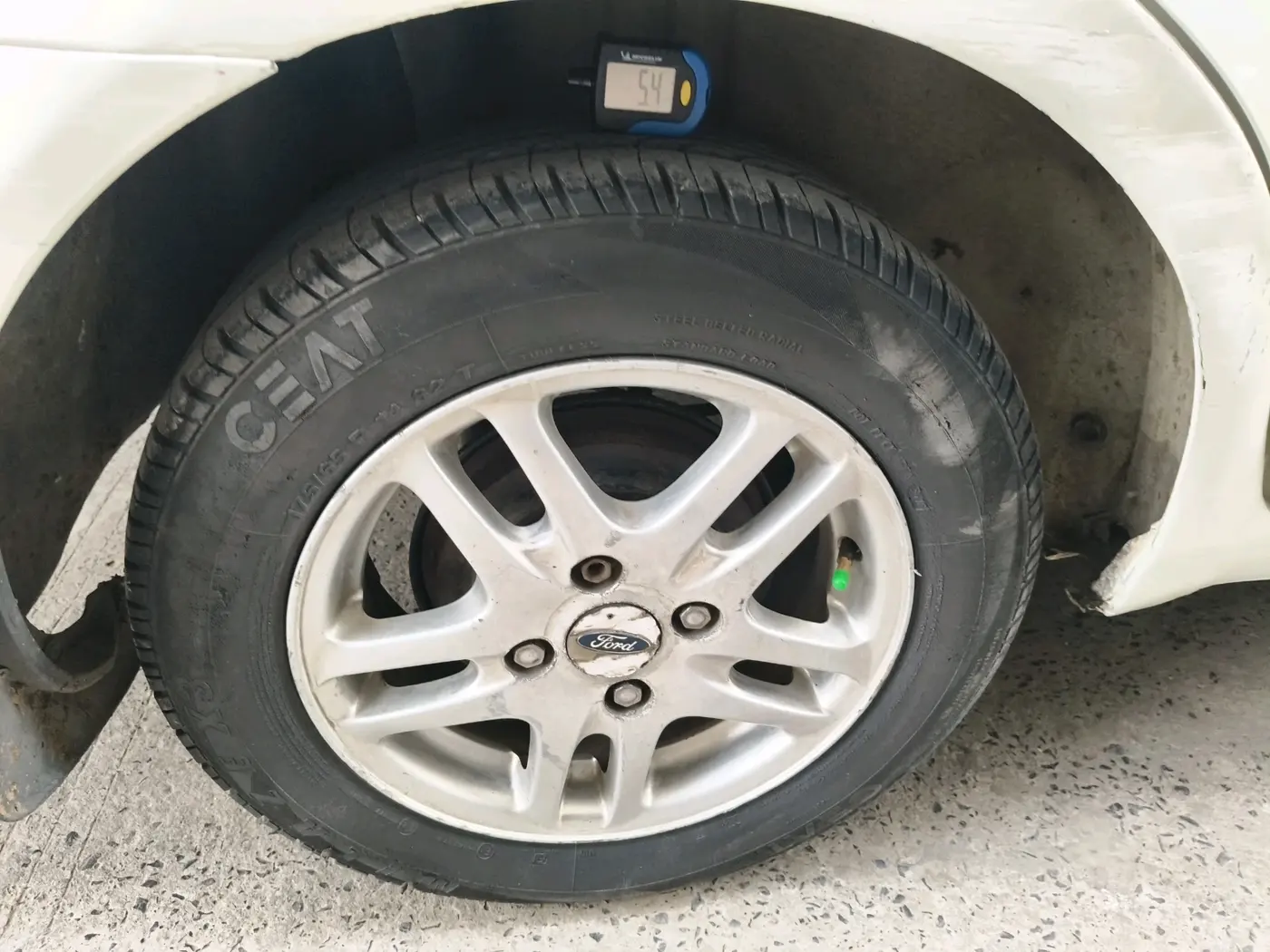 2011 Ford Fiesta Classic SXI 1.4 DIESEL, Diesel, Manual, 91,284 km, tyre
