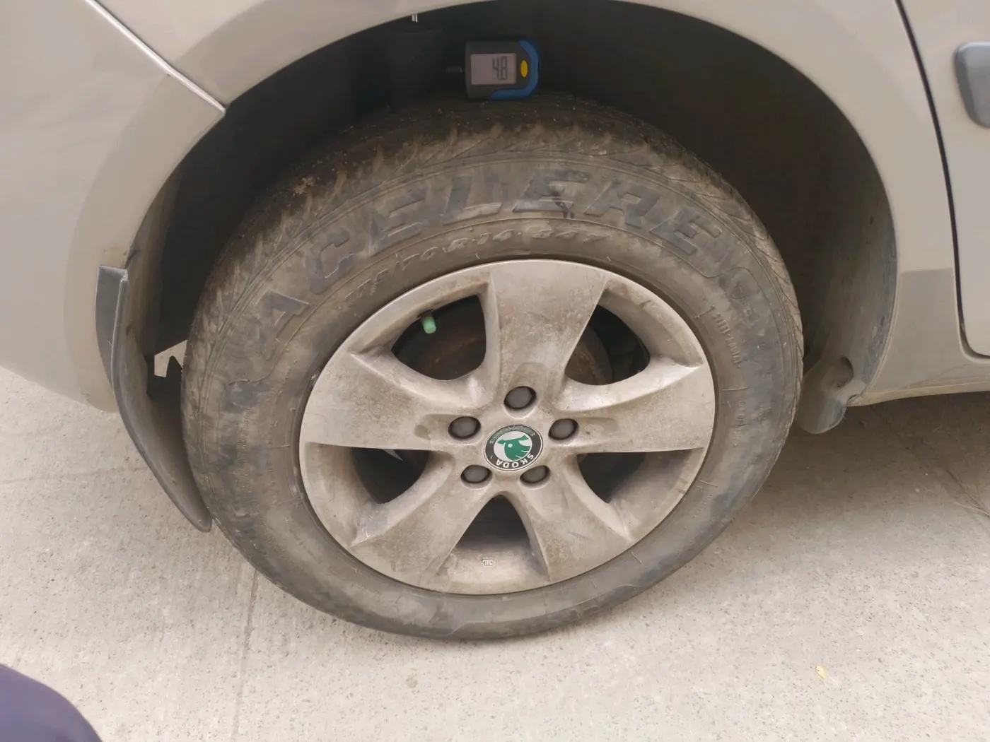2011 Skoda Fabia ELEGANCE 1.2 TDI, Diesel, Manual, 9,425 km, tyre