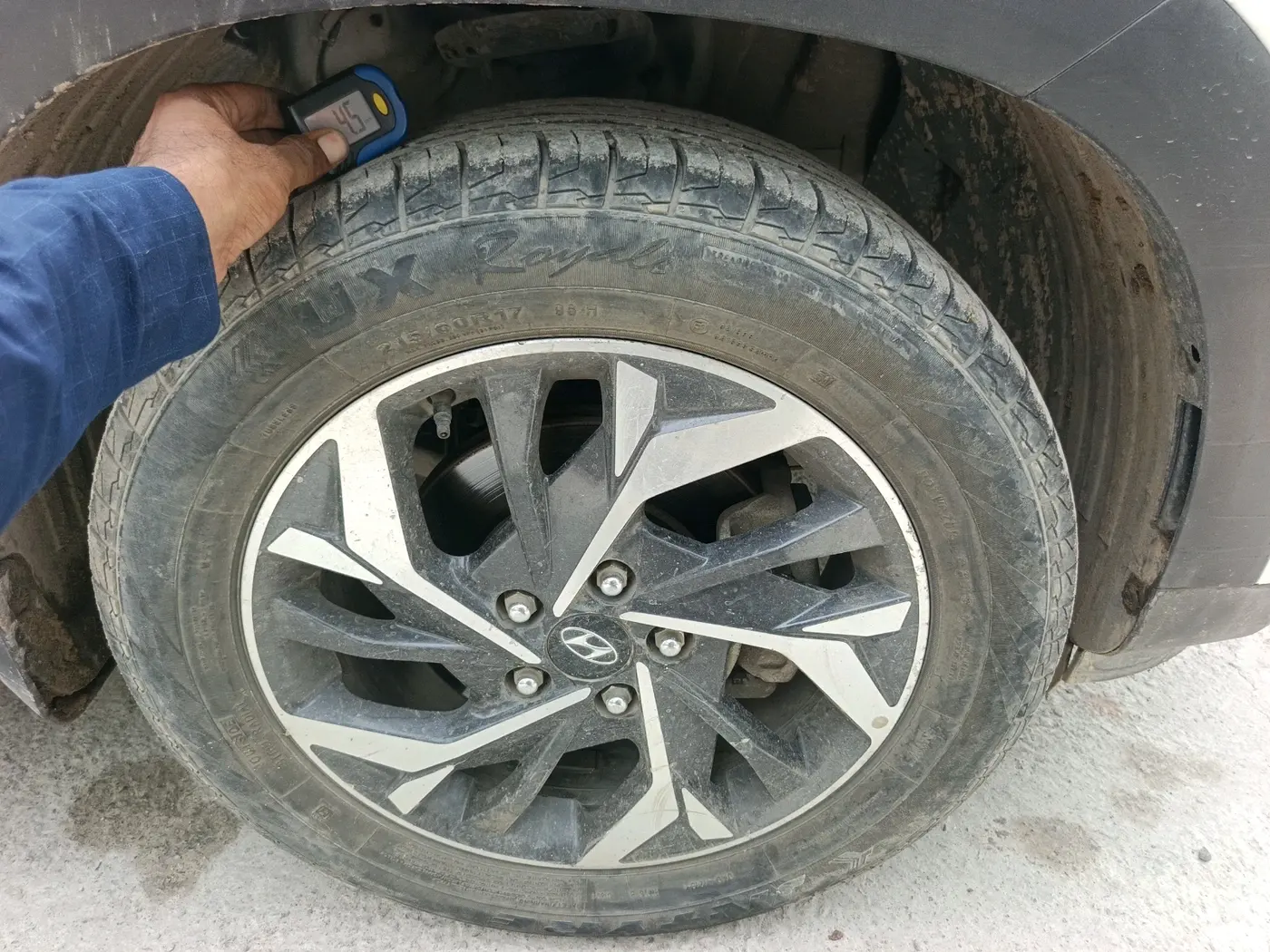 2022 Hyundai Creta E 1.5 DIESEL, Diesel, Manual, 43,165 km, tyre