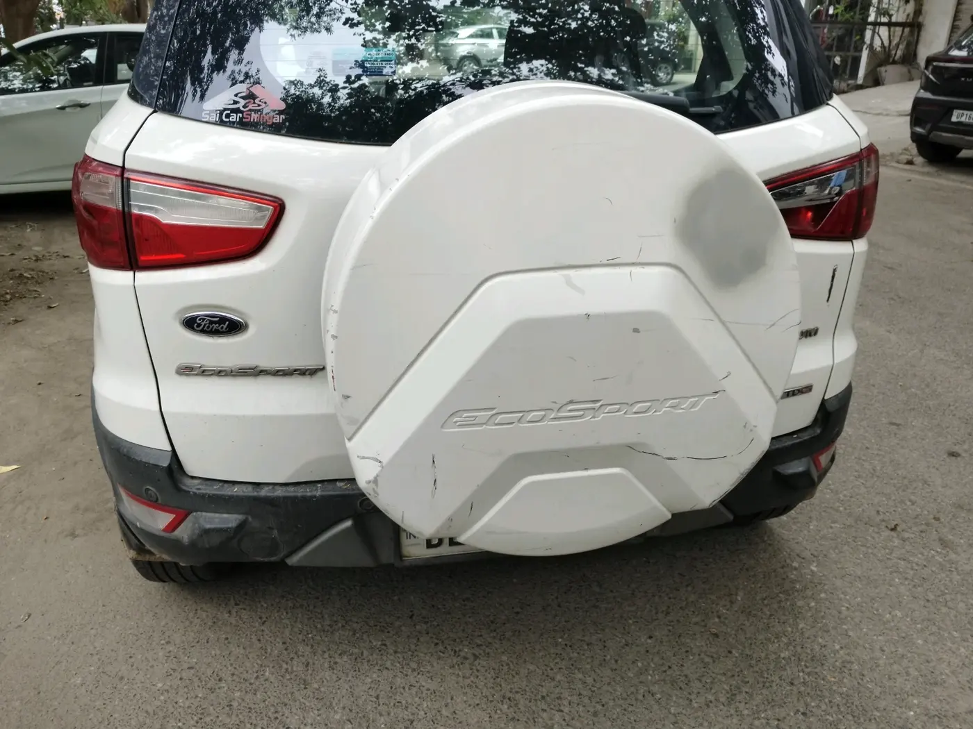 2018 Ford Ecosport TITANIUM 1.5L DIESEL, Diesel, Manual, 1,02,557 km, tyre