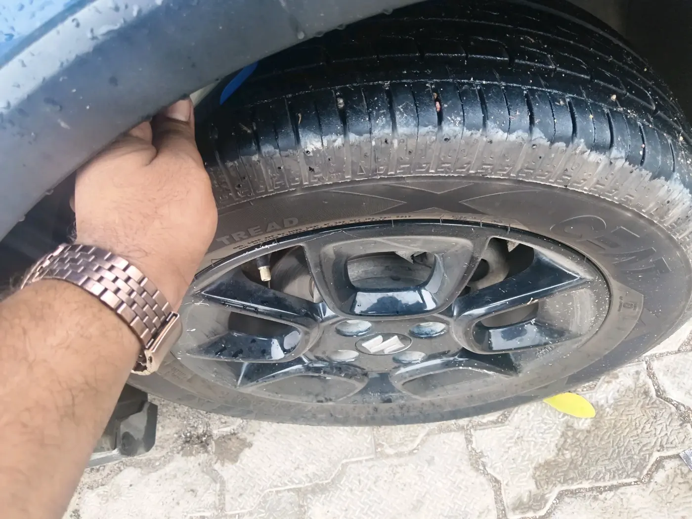 2020 Maruti IGNIS ZETA 1.2, Petrol, Manual, 1,16,453 km, tyre