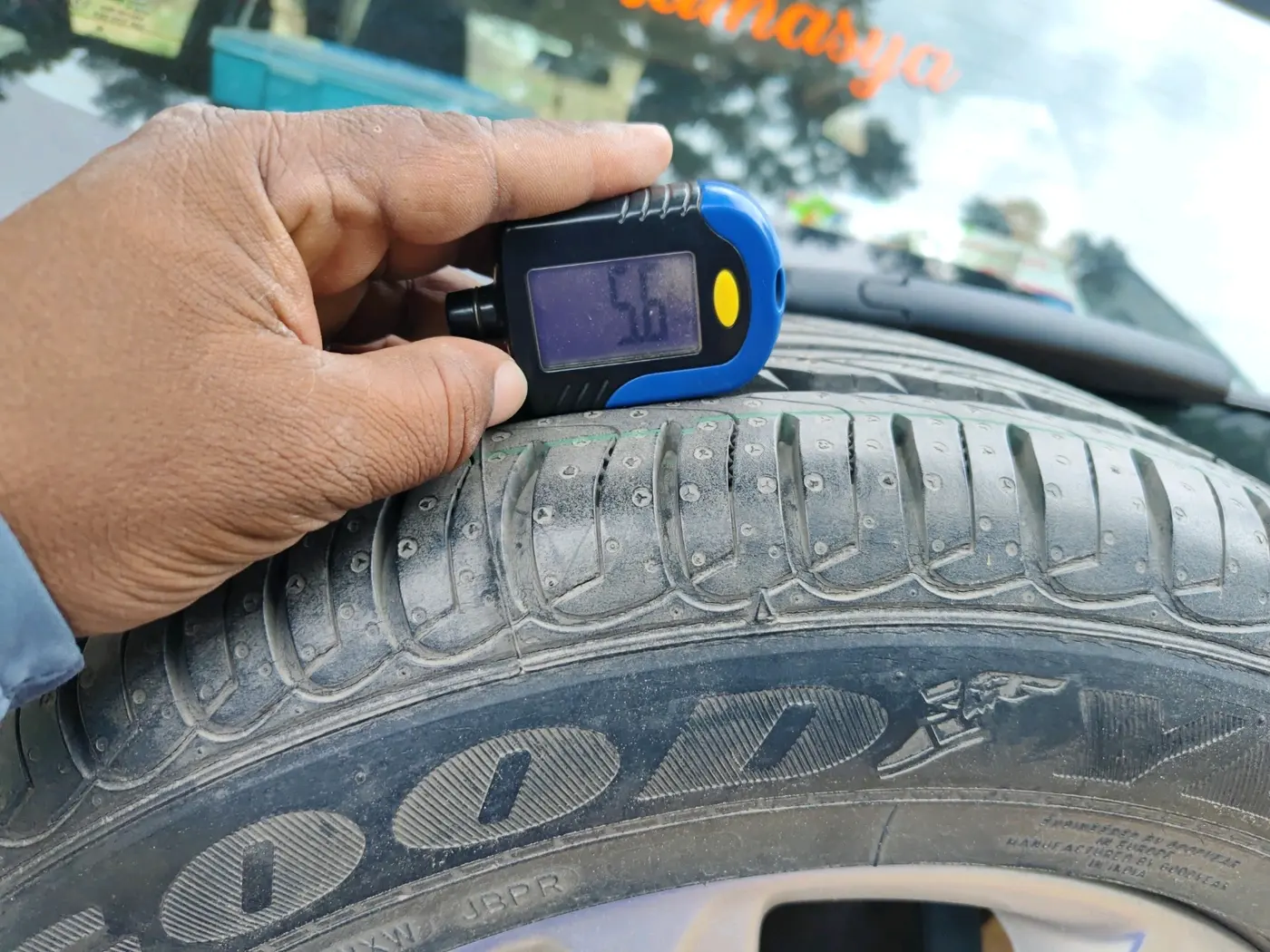 2018 Ford Ecosport TITANIUM 1.5L DIESEL, Diesel, Manual, 1,42,820 km, tyre