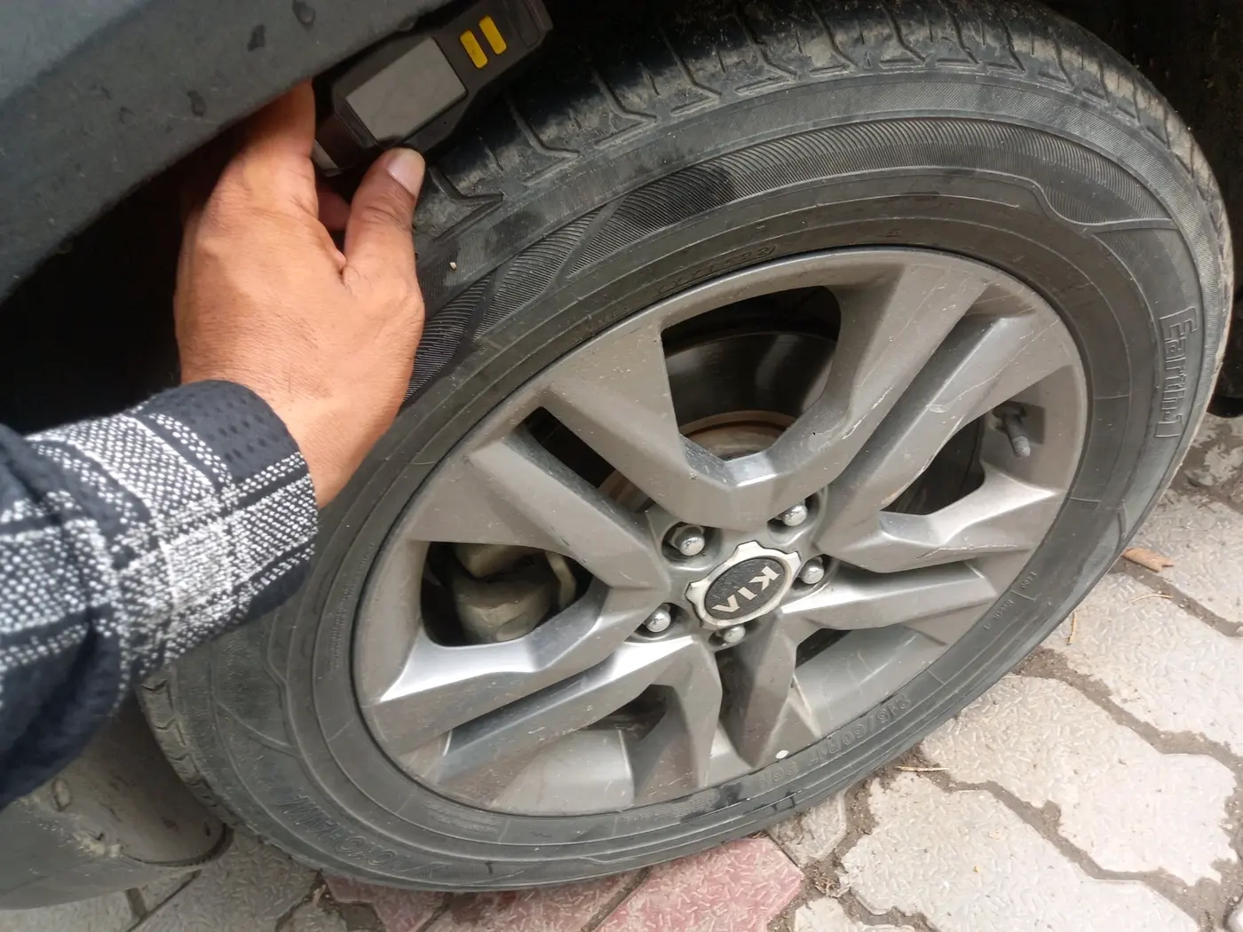 2019 KIA SELTOS HTX PLUS 1.5 DIESEL, Diesel, Manual, 1,13,318 km, tyre