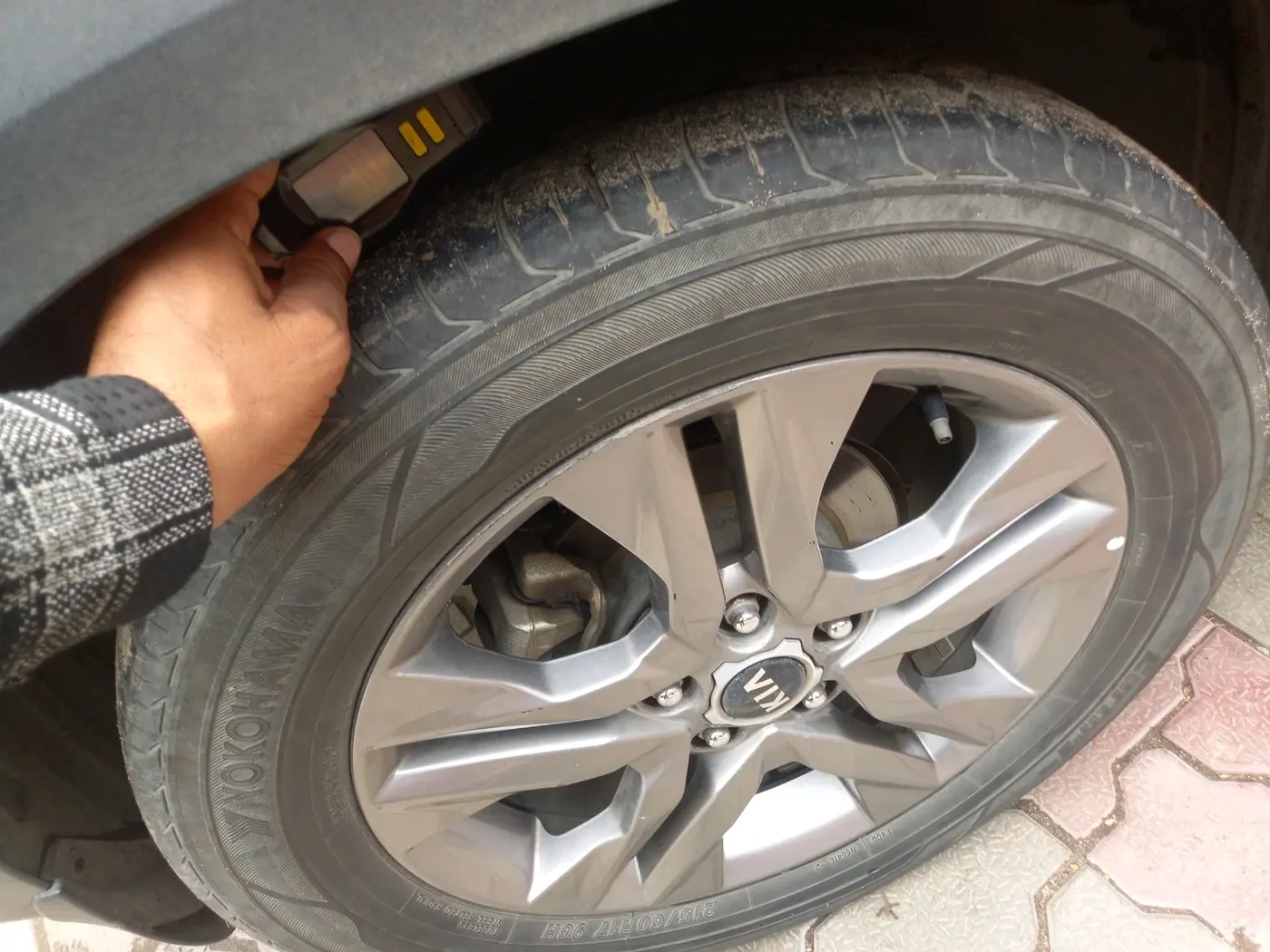 2019 KIA SELTOS HTX PLUS 1.5 DIESEL, Diesel, Manual, 1,13,318 km, tyre