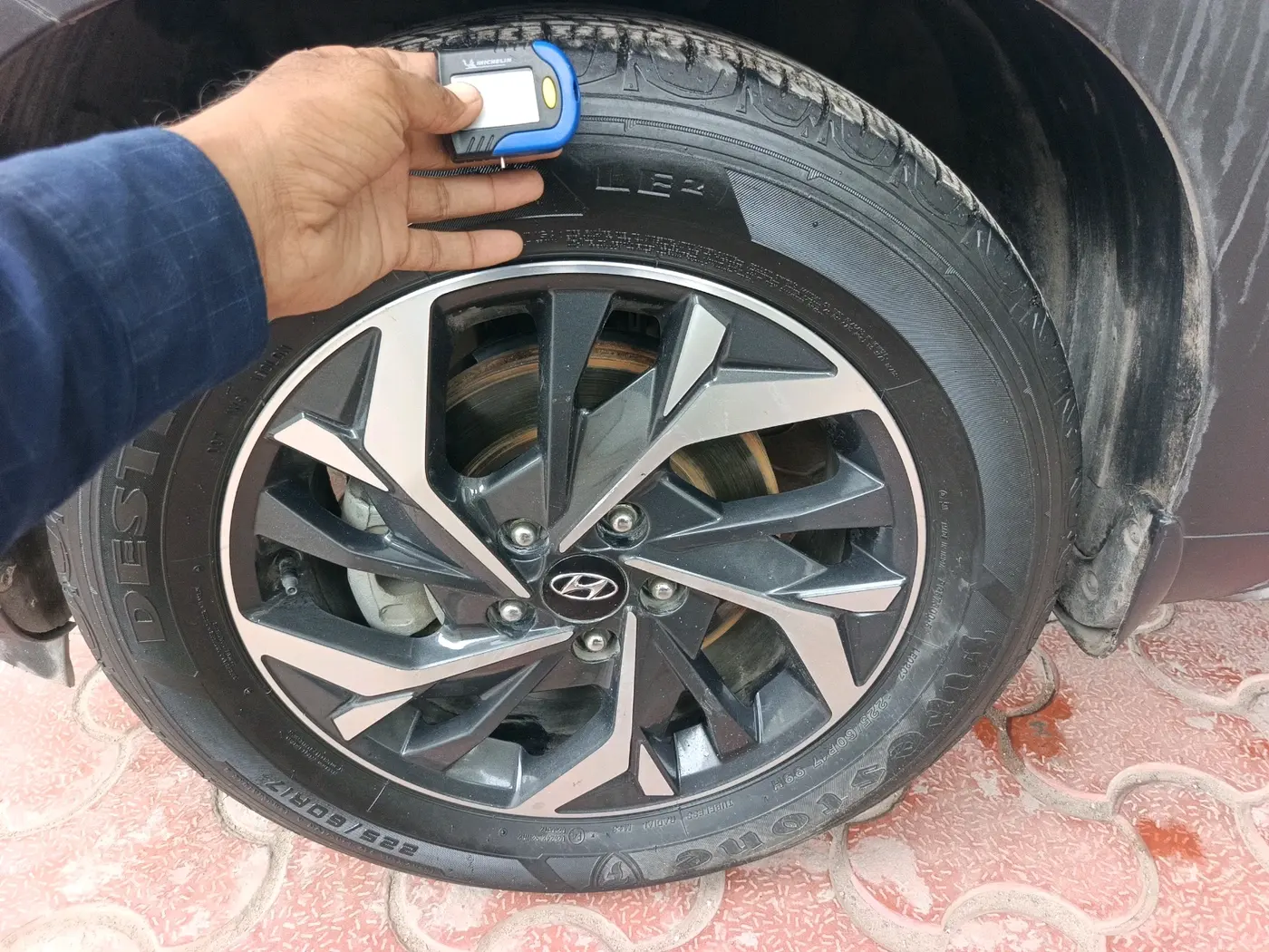 2020 Hyundai Creta SX (O) AT 1.5 DIESEL, Diesel, Automatic, 54,078 km, tyre