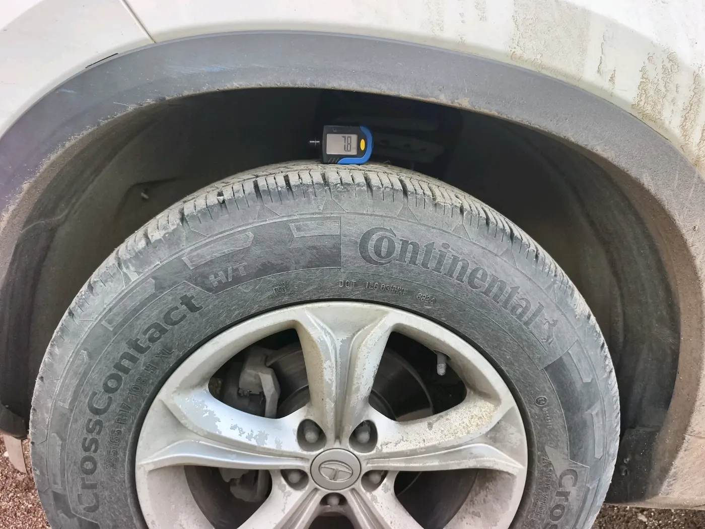 2022 Tata Harrier XT 2.0L KRYOTEC, Diesel, Manual, 84,021 km, tyre