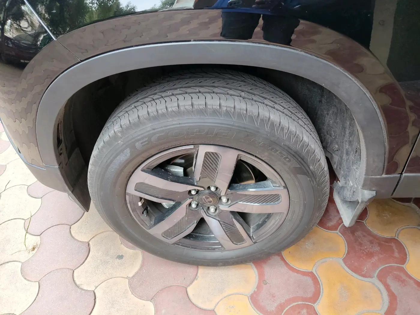 2025 Tata Harrier Adventure X Plus Dark Edition, Diesel, Manual, 8,033 km, tyre
