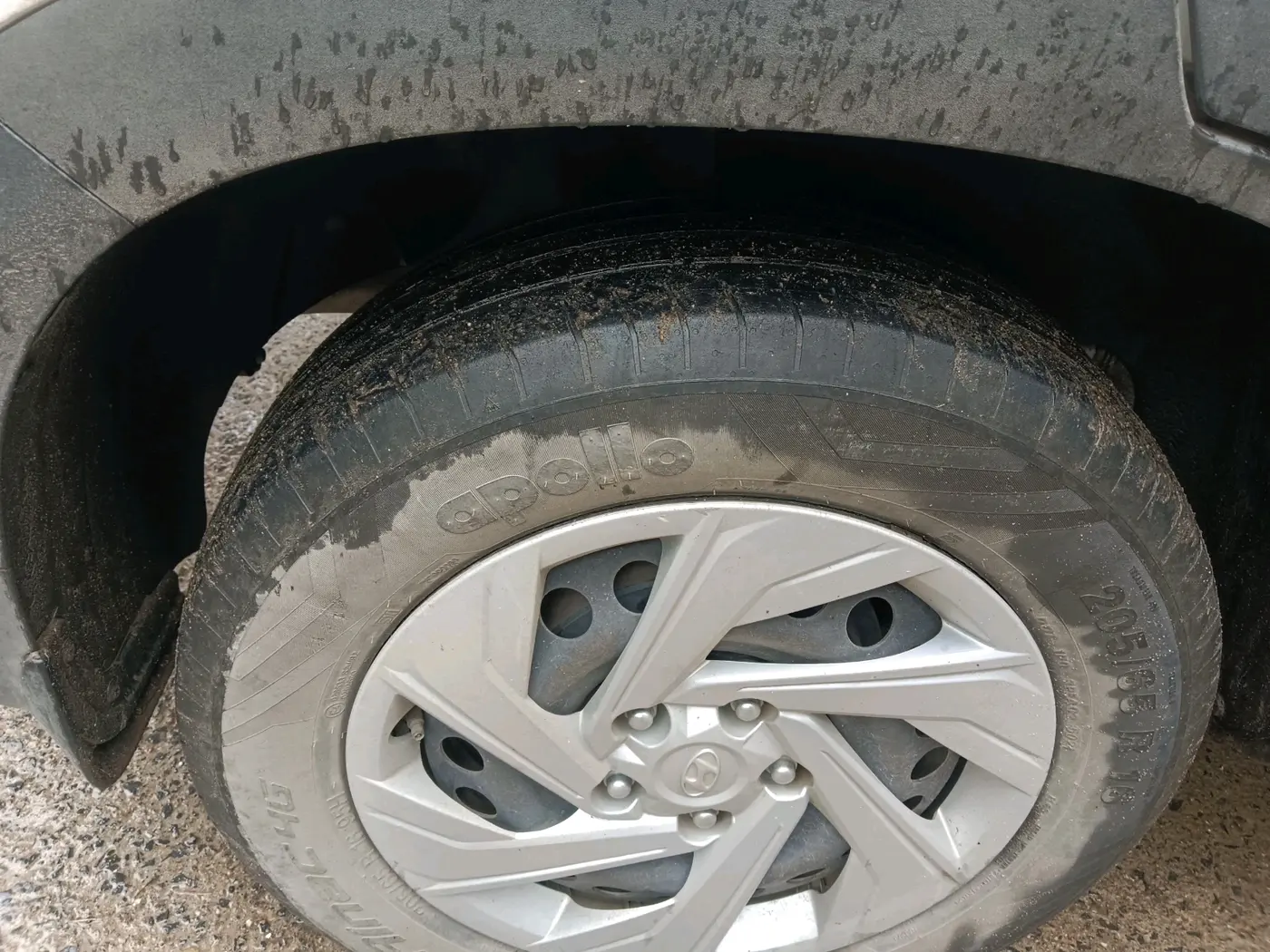2021 Hyundai Creta E 1.5 DIESEL, Diesel, Manual, 58,941 km, tyre
