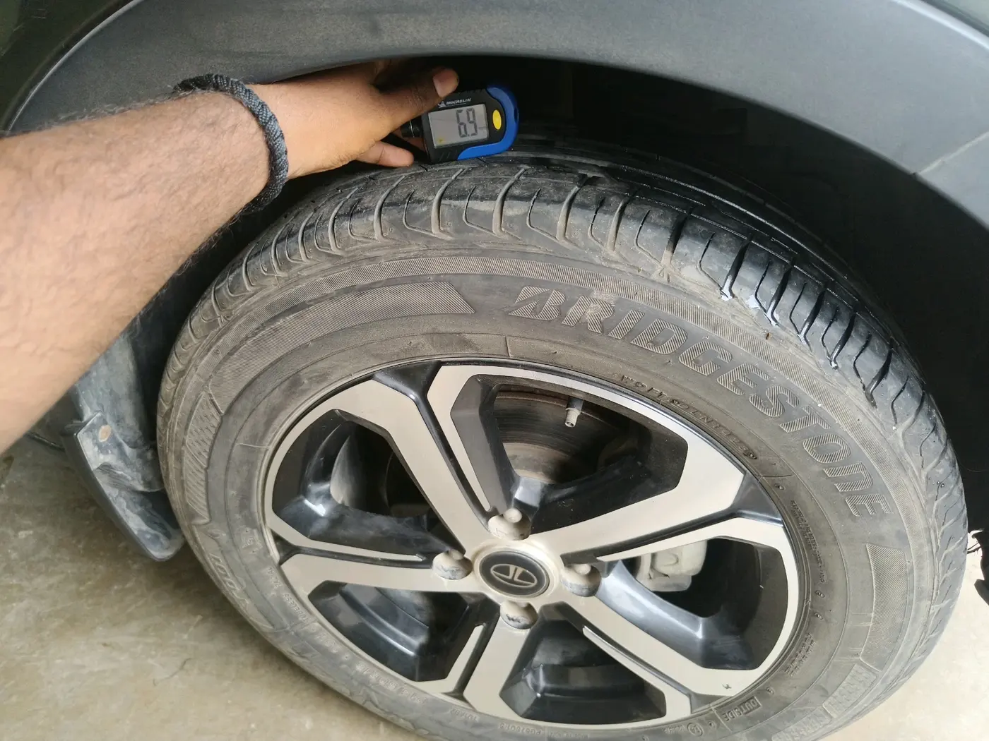 2023 Tata NEXON XZ PLUS PETROL, Petrol, Manual, 38,119 km, tyre