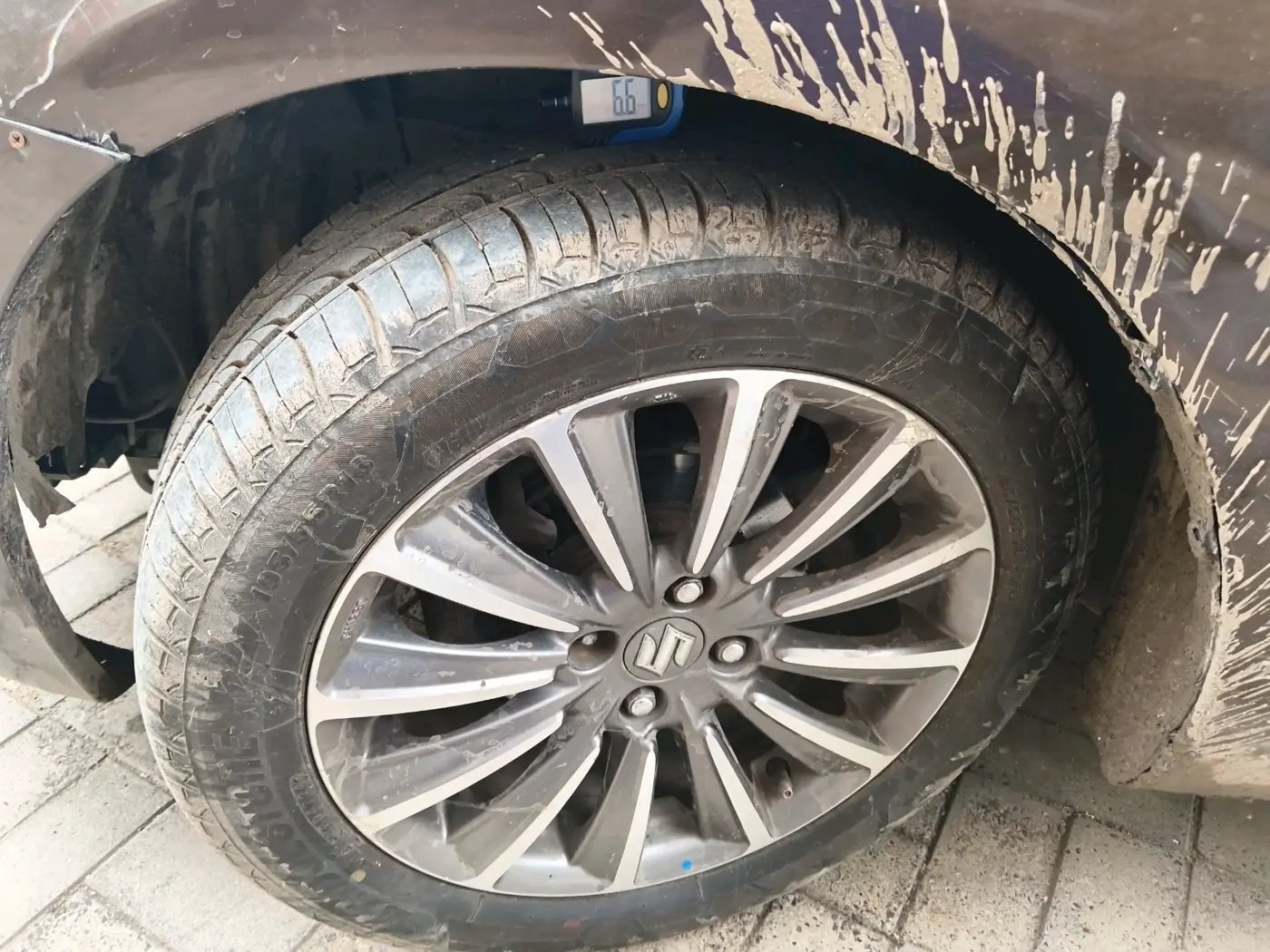 2018 Maruti Ciaz ALPHA 1.5 SHVS PETROL, Petrol, Manual, 1,47,334 km, tyre