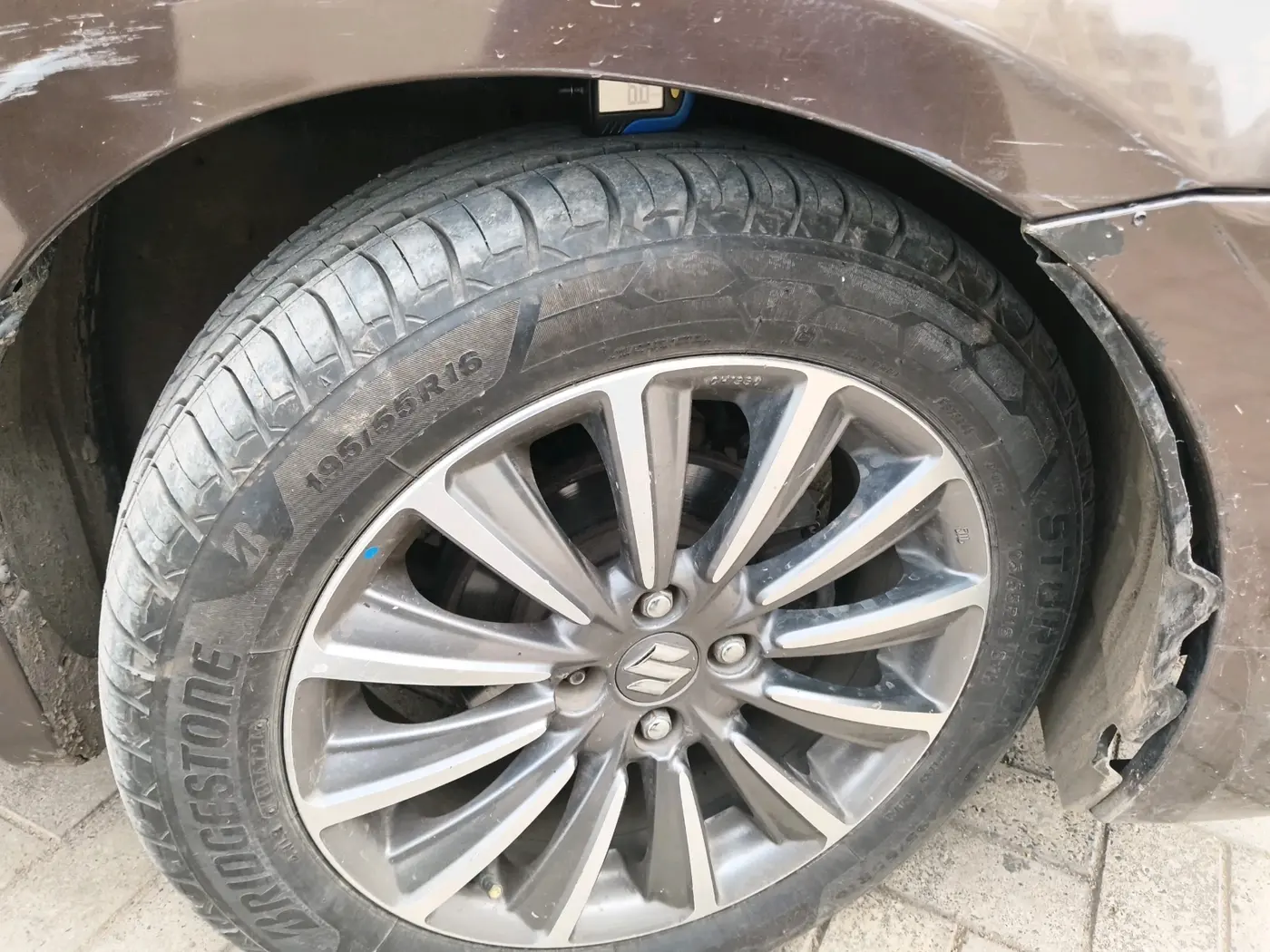2018 Maruti Ciaz ALPHA 1.5 SHVS PETROL, Petrol, Manual, 1,47,334 km, tyre