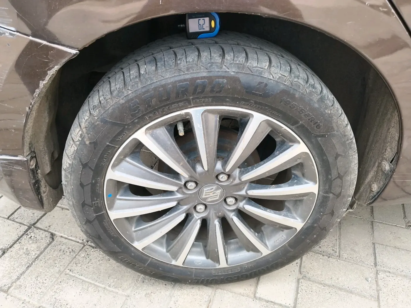 2018 Maruti Ciaz ALPHA 1.5 SHVS PETROL, Petrol, Manual, 1,47,334 km, tyre