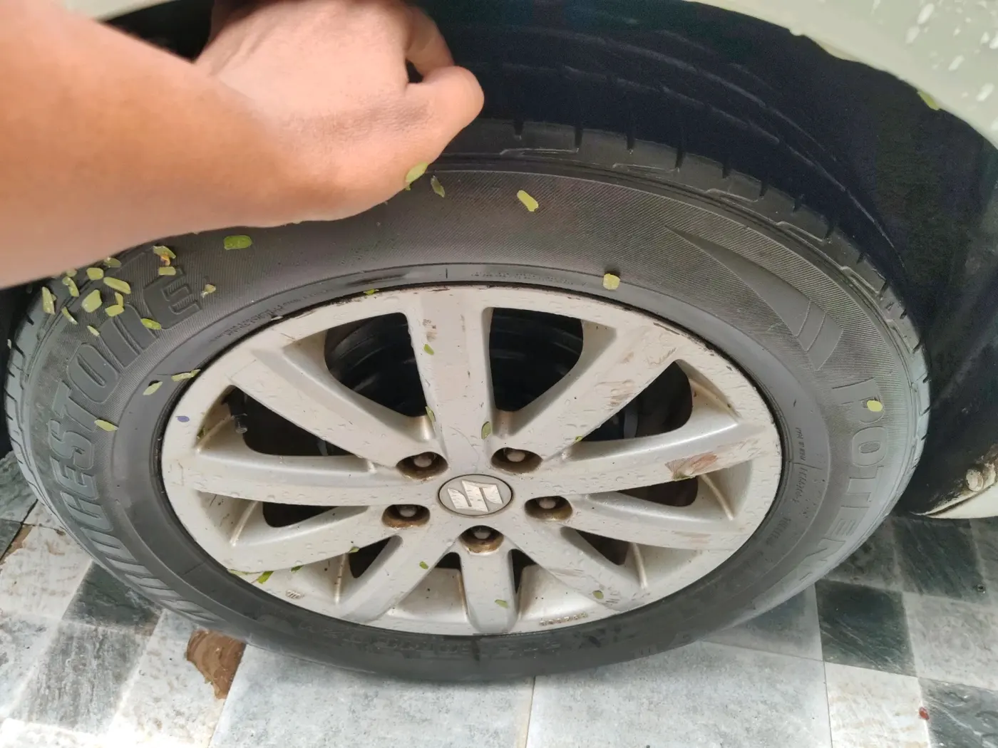 2012 Maruti SX4 ZDI, Diesel, Manual, 74,929 km, tyre