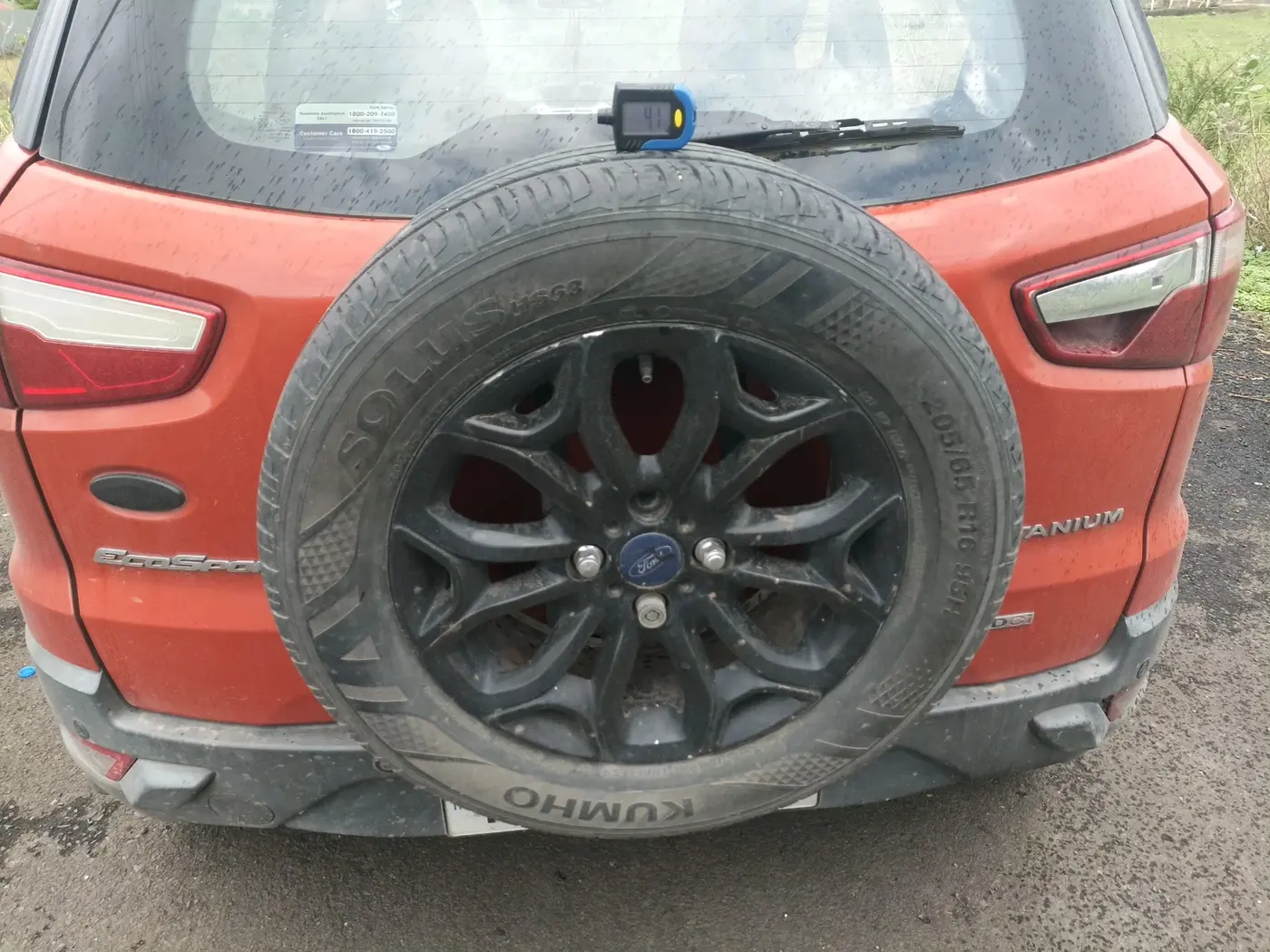 2014 Ford Ecosport TITANIUM 1.5L DIESEL (OPT), Diesel, Manual, 1,31,162 km, tyre