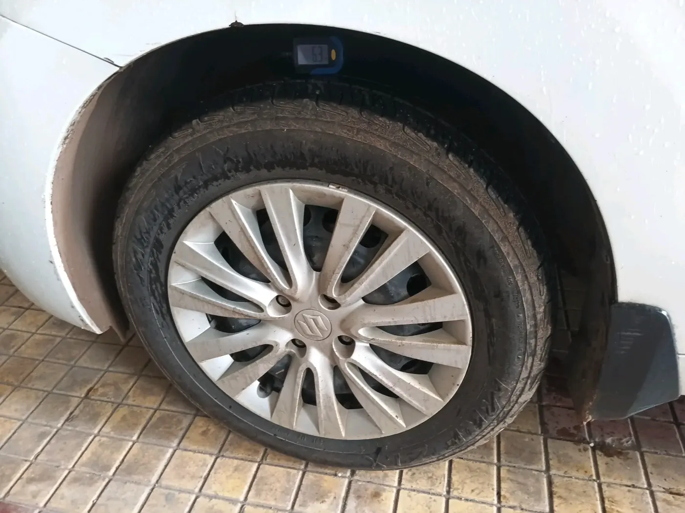 2019 Maruti Baleno DELTA PETROL 1.2, Petrol, Manual, 1,57,234 km, tyre