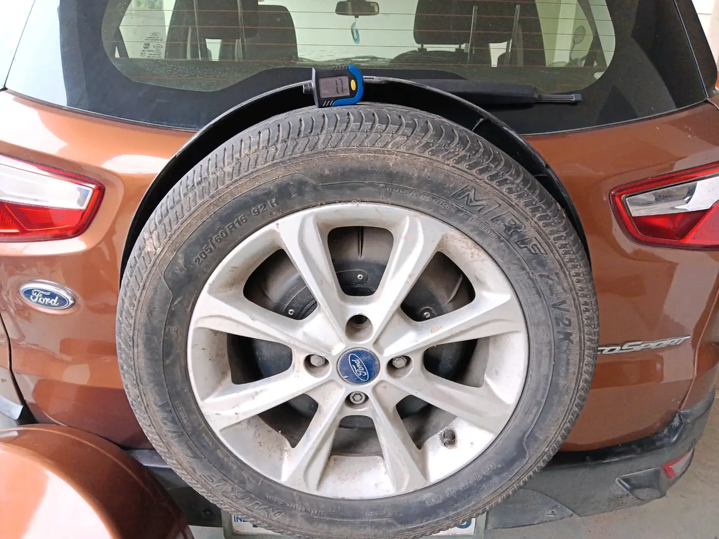 2018 Ford Ecosport TITANIUM 1.5L PETROL, Petrol, Manual, 63,565 km, tyre