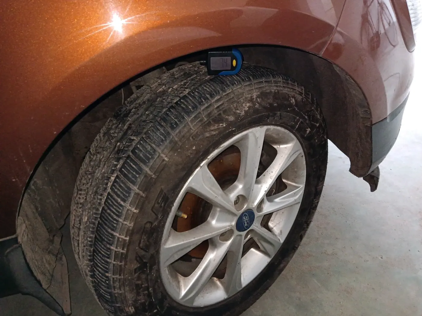 2018 Ford Ecosport TITANIUM 1.5L PETROL, Petrol, Manual, 63,565 km, tyre