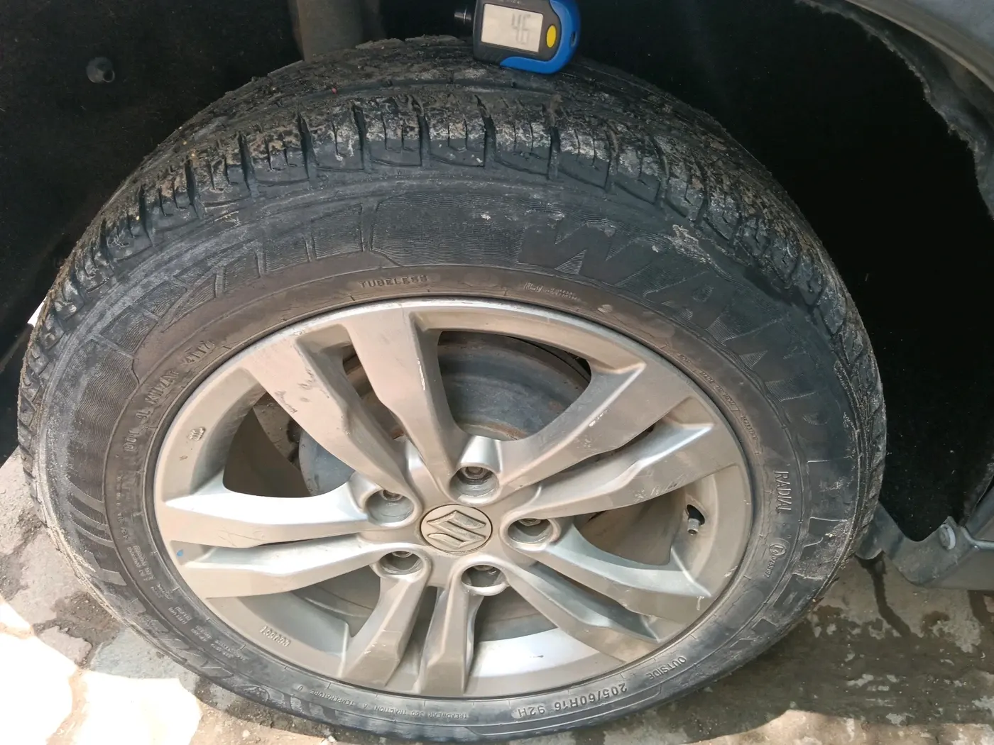 2017 Maruti Vitara Brezza VDI (O), Diesel, Manual, 72,630 km, tyre