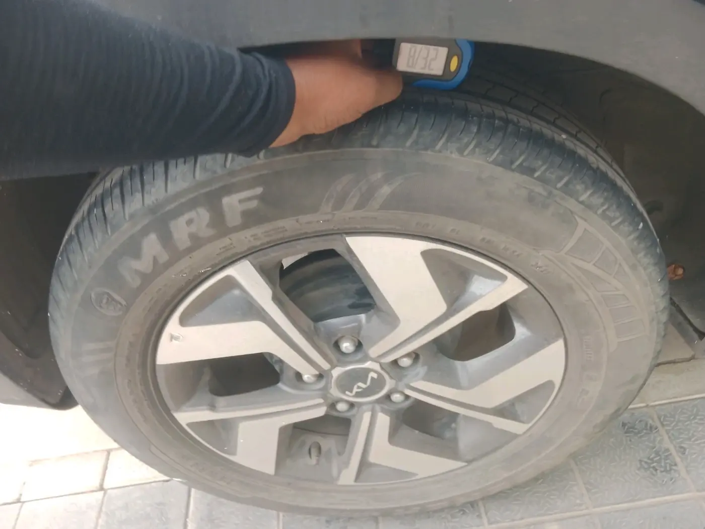 2022 KIA SONET HTX 1.5 AT, Diesel, Automatic, 61,474 km, tyre