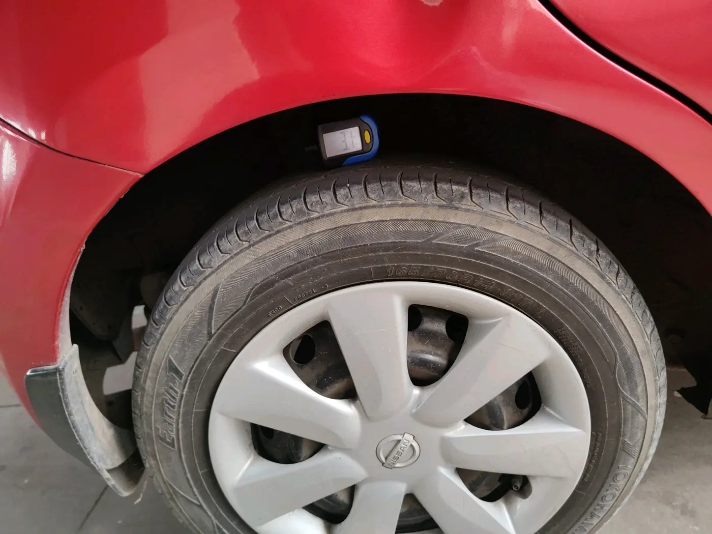2012 Nissan Micra XV PETROL, Petrol, Manual, 71,207 km, tyre