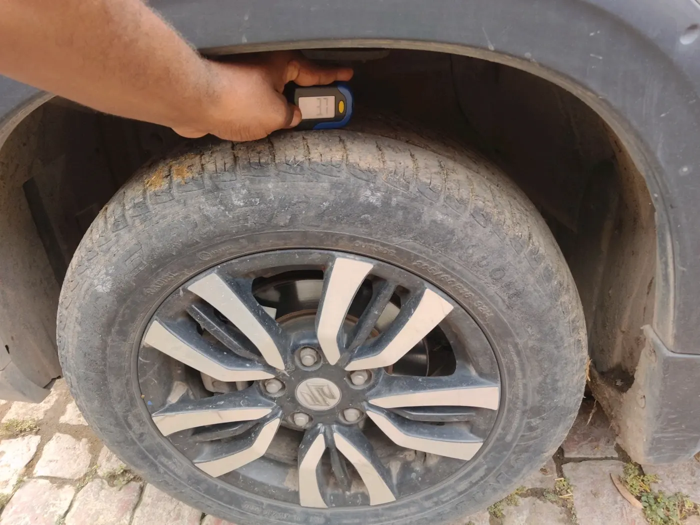 2017 Maruti Vitara Brezza LDI, Diesel, Manual, 43,556 km, tyre