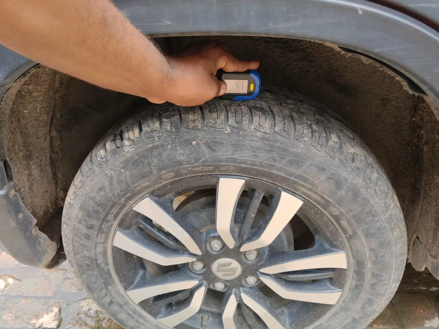 2017 Maruti Vitara Brezza LDI, Diesel, Manual, 43,556 km, tyre