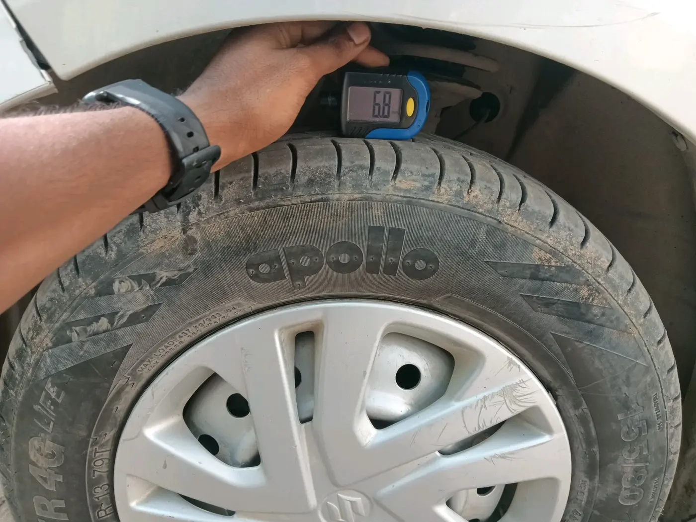 2021 Maruti New Wagon-R LXI CNG (O) 1.0, CNG, Manual, 1,25,776 km, tyre