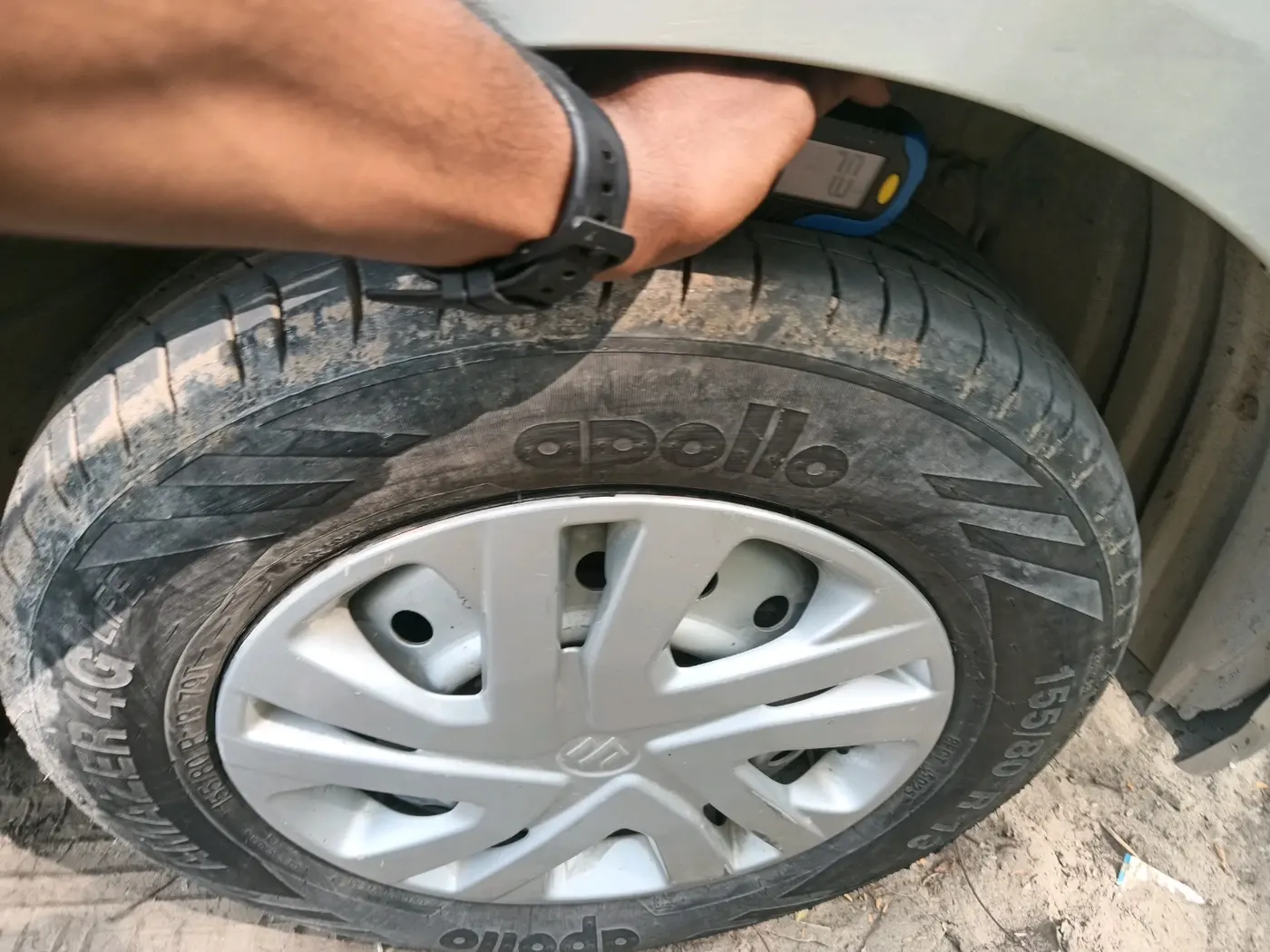 2021 Maruti New Wagon-R LXI CNG (O) 1.0, CNG, Manual, 1,25,776 km, tyre