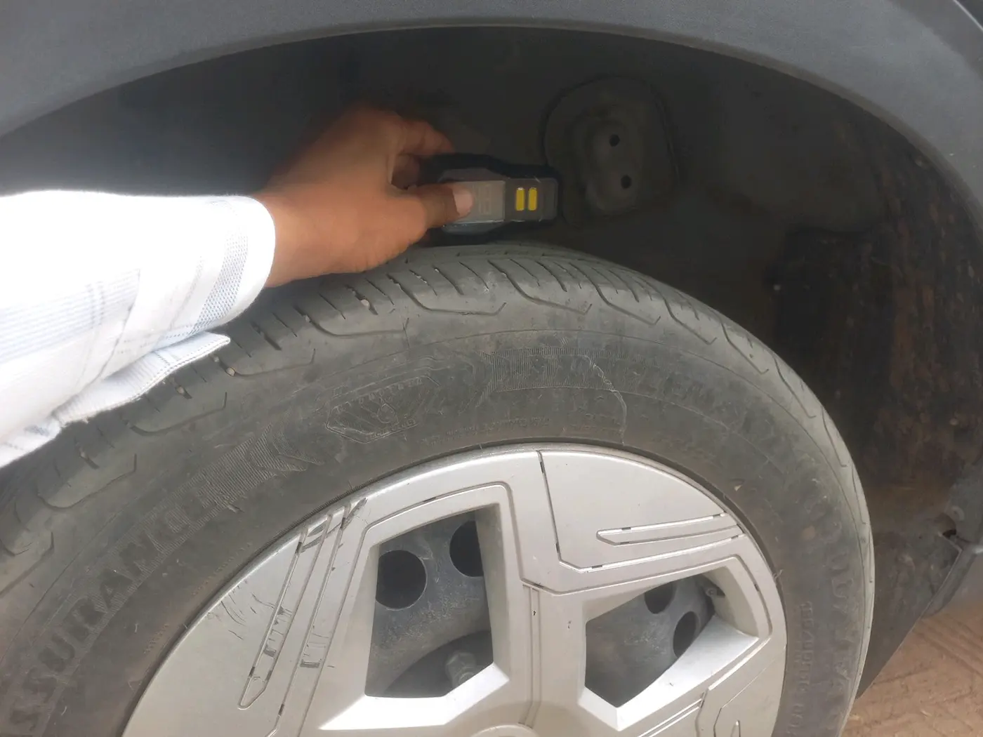 2024 Tata NEXON PURE 1.5 DIESEL, Diesel, Manual, 45,020 km, tyre
