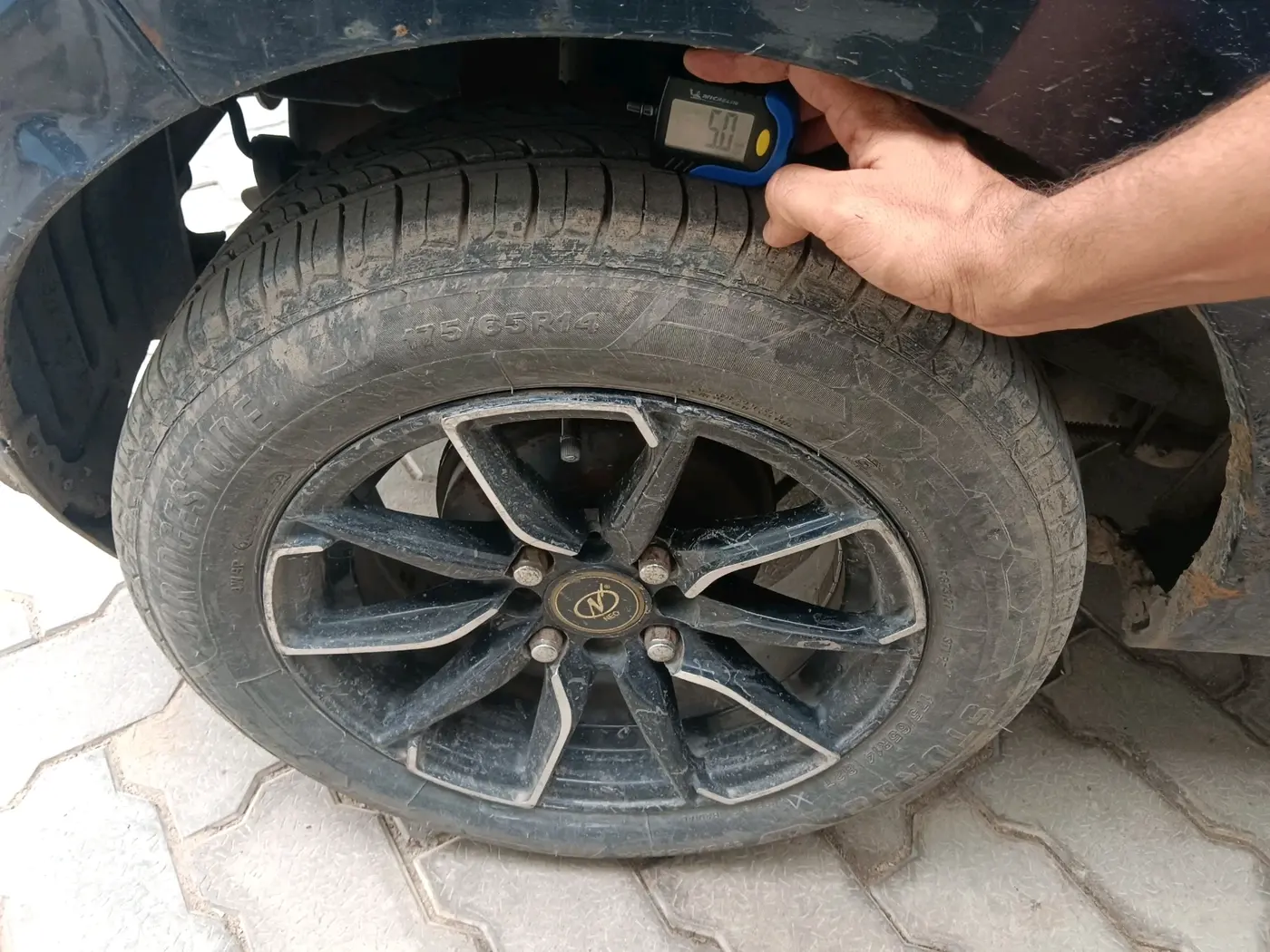 2022 Tata Tiago XZ PLUS CNG, CNG, Manual, 1,80,344 km, tyre