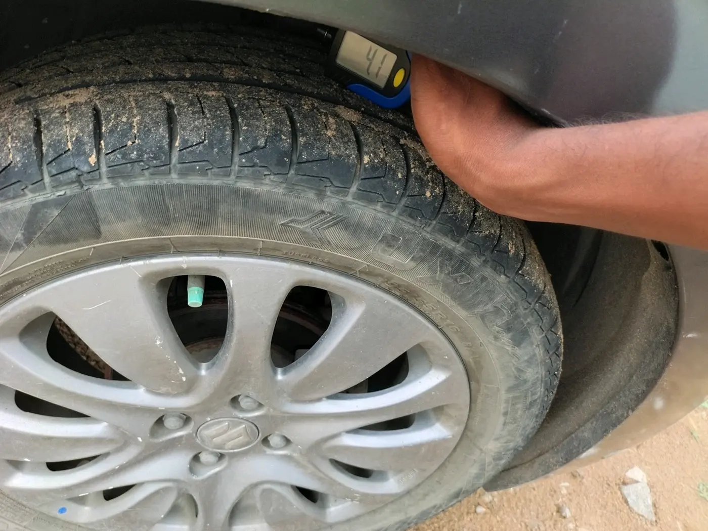 2018 Maruti Baleno ZETA PETROL 1.2, Petrol, Manual, 1,77,542 km, tyre