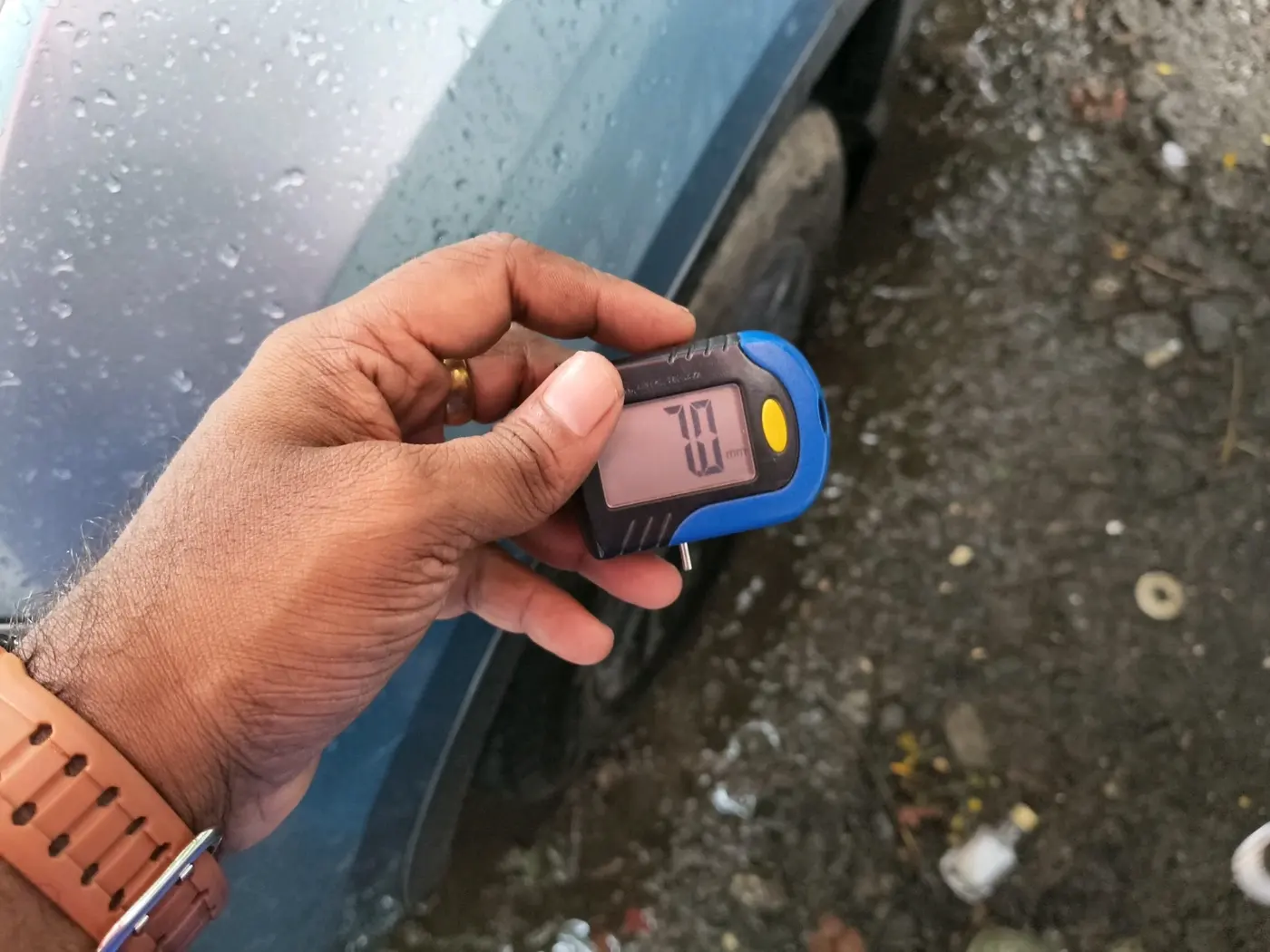 2021 Tata Safari XZA PLUS, Diesel, Automatic, 68,767 km, tyre