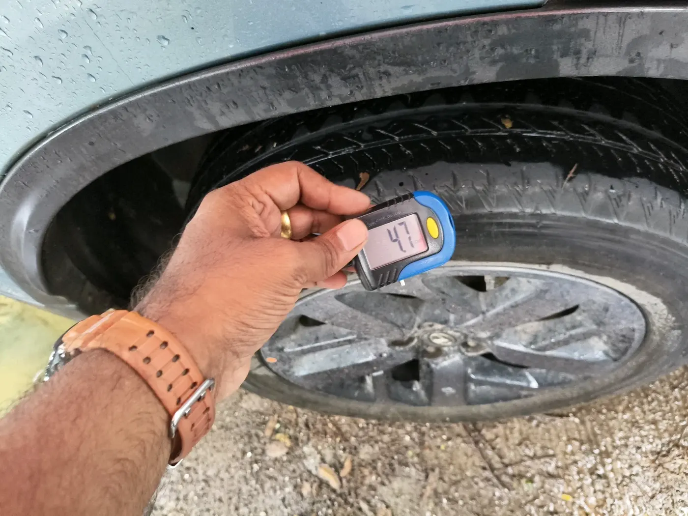 2021 Tata Safari XZA PLUS, Diesel, Automatic, 68,767 km, tyre