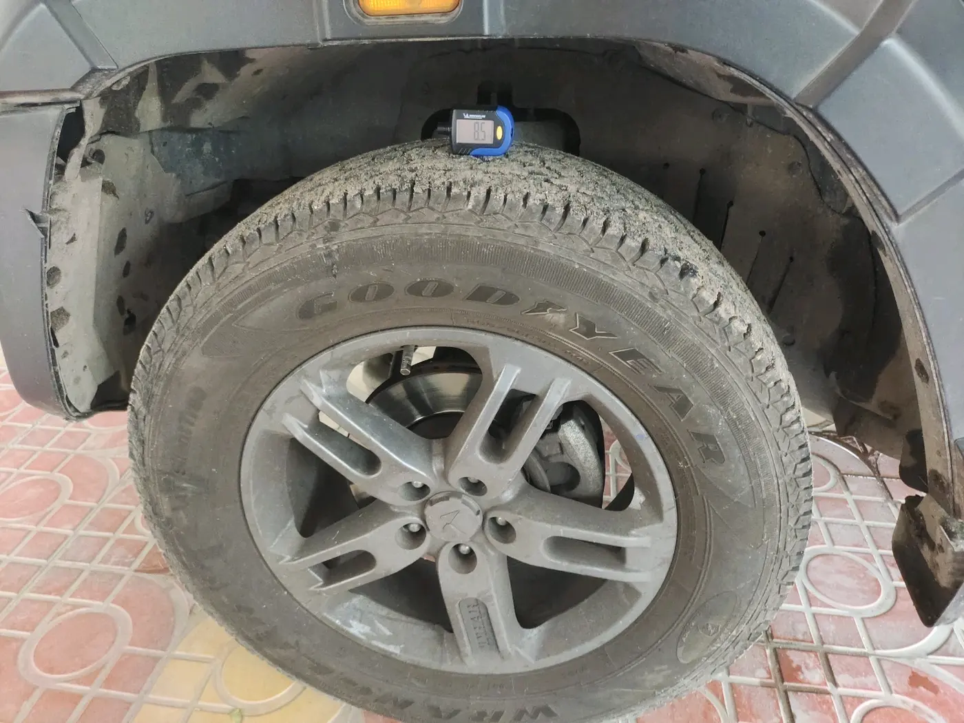 2023 Mahindra Thar LX HARD TOP 4WD MT, Diesel, Manual, 61,361 km, tyre